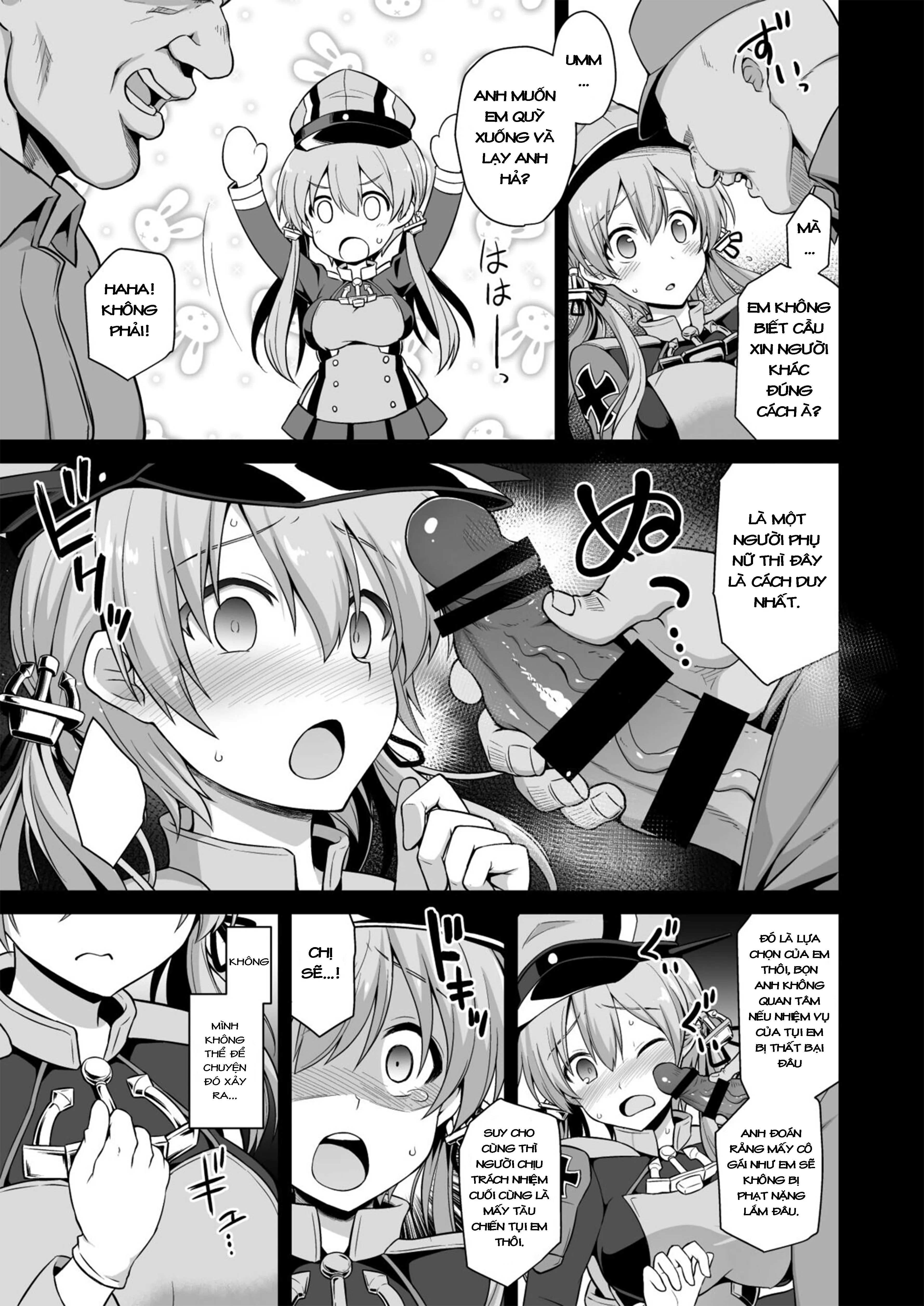 HentaiVN.net - Ảnh 7 - Kanmusu Chakunin Zenya Prinz Eugen Yaku Ochi Nyuugi Kousai (Kantai Collection) [艦娘着妊前夜Prinz Eugen薬堕乳戯交際] - Oneshot