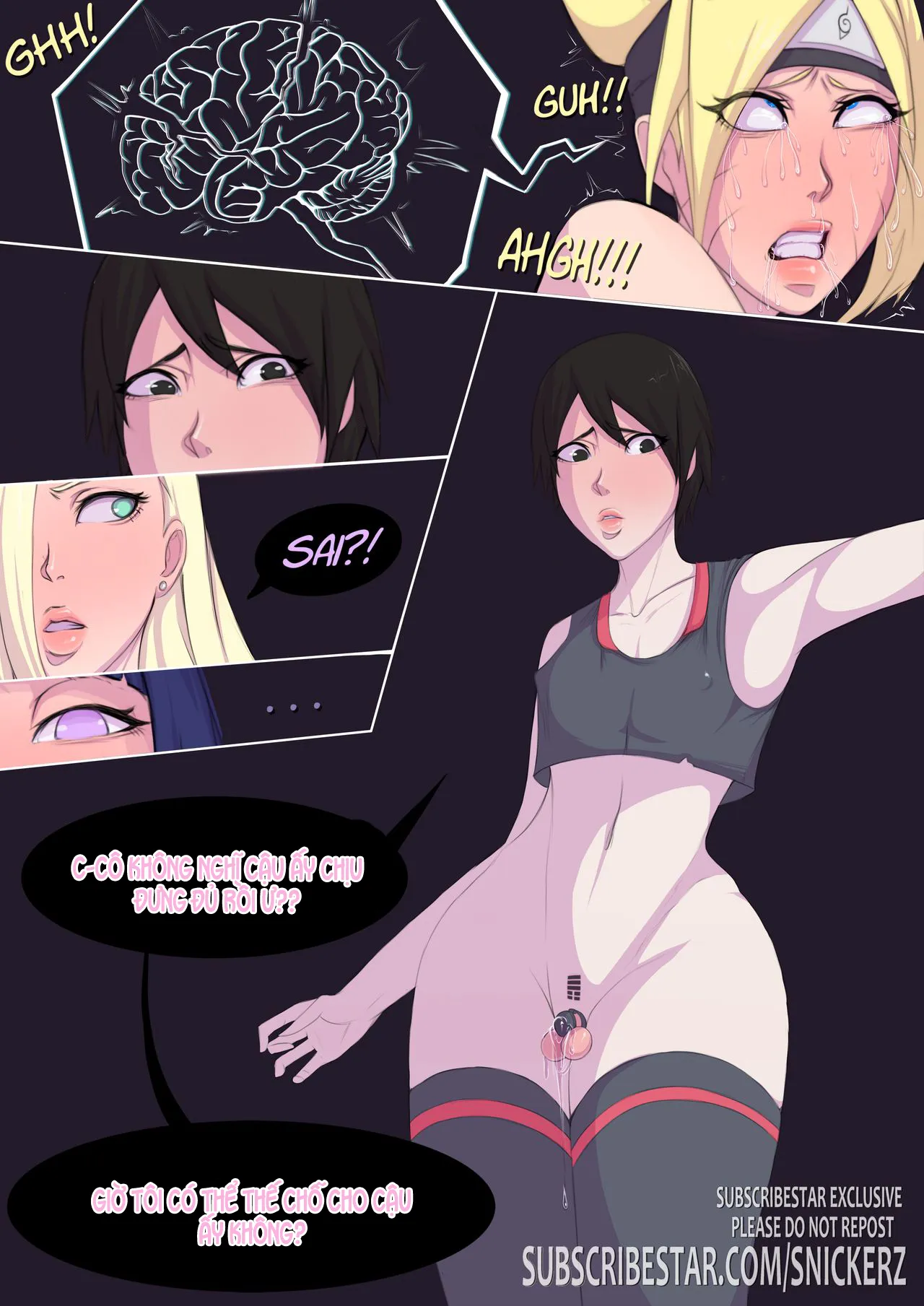 HentaiVN.net - Ảnh 3 - Boruto và những con cá chà bặc - Chap 2
