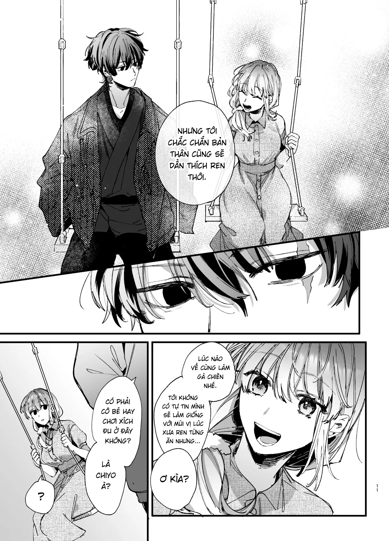 HentaiVN.net - Ảnh 12 - Saikyou Himokuzu haraiya Ren-kun ni Dakitsubusareru made 2 - Chap 1