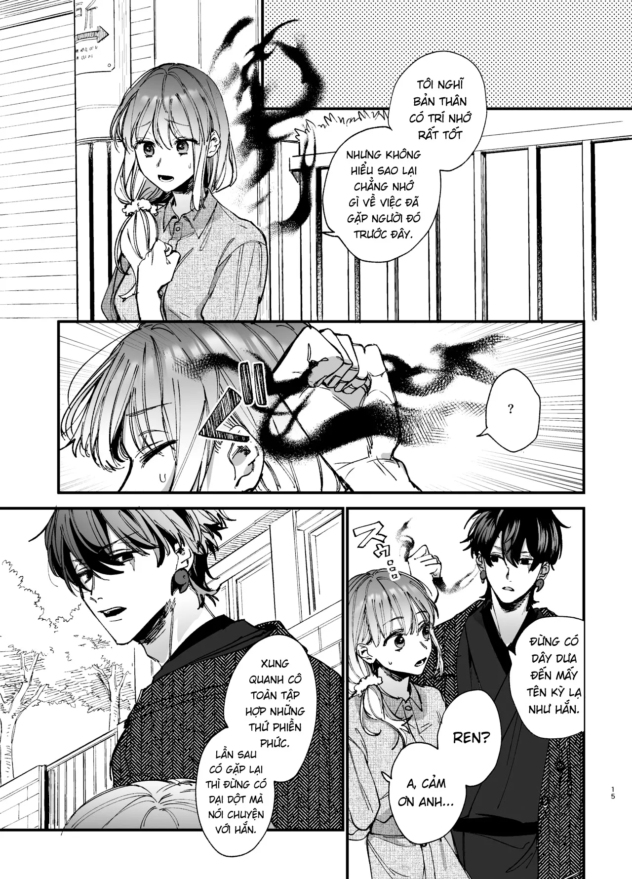 HentaiVN.net - Ảnh 16 - Saikyou Himokuzu haraiya Ren-kun ni Dakitsubusareru made 2 - Chap 1