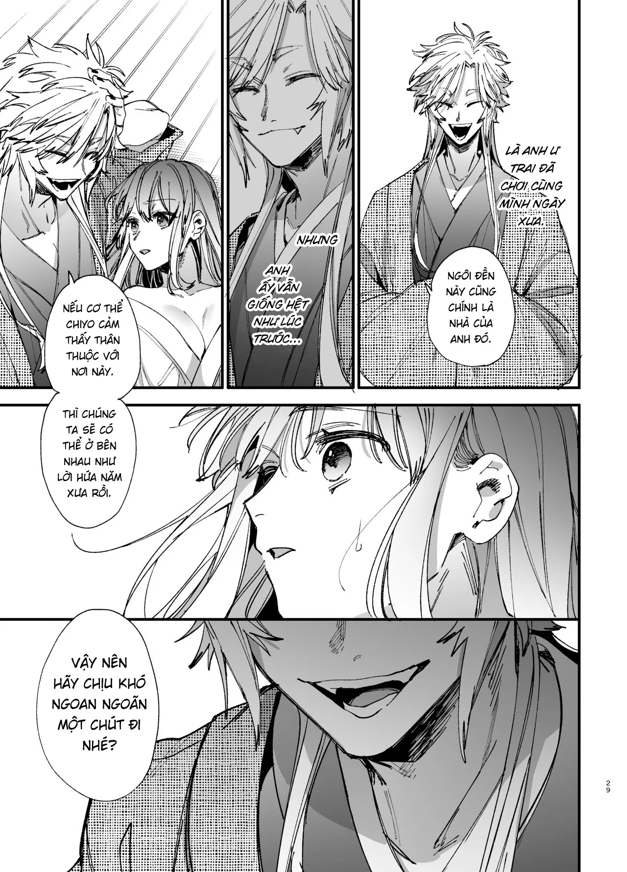 HentaiVN.net - Ảnh 30 - Saikyou Himokuzu haraiya Ren-kun ni Dakitsubusareru made 2 - Chap 1