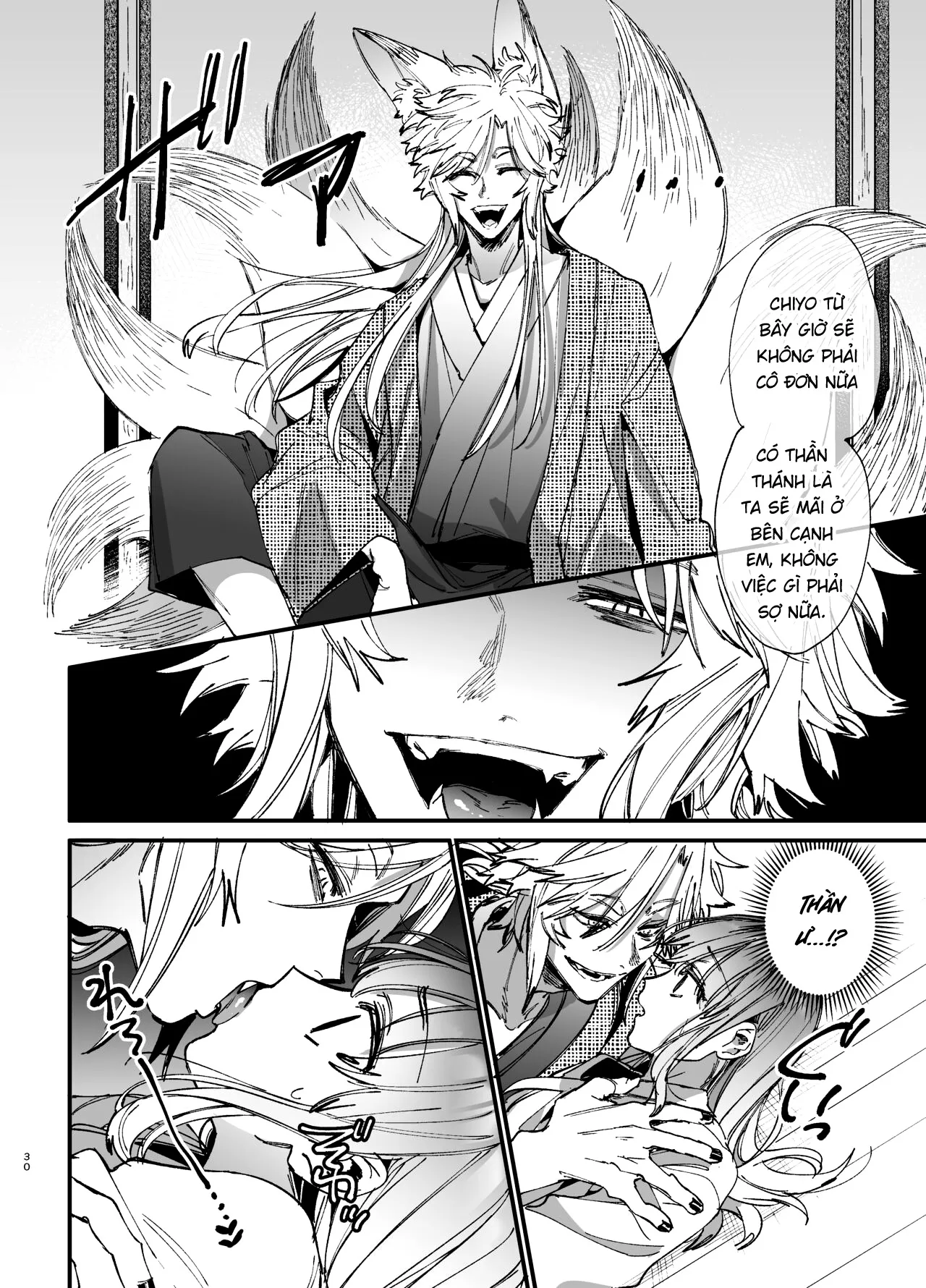 HentaiVN.net - Ảnh 31 - Saikyou Himokuzu haraiya Ren-kun ni Dakitsubusareru made 2 - Chap 1