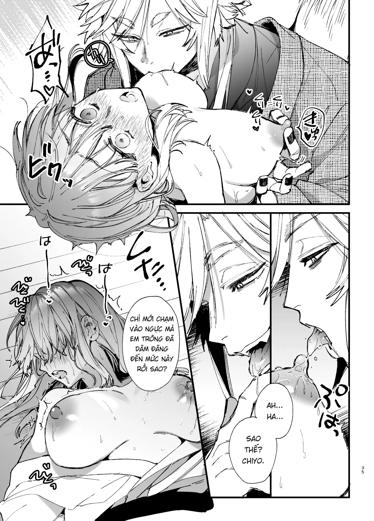 HentaiVN.net - Ảnh 36 - Saikyou Himokuzu haraiya Ren-kun ni Dakitsubusareru made 2 - Chap 1