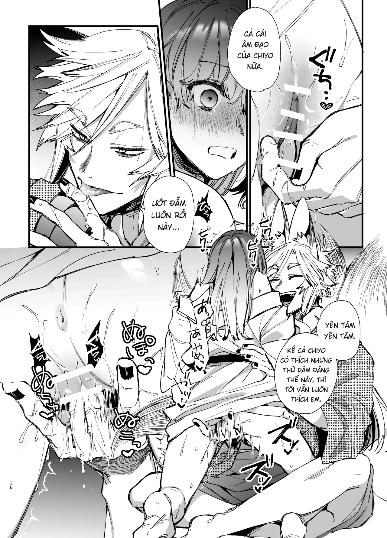 HentaiVN.net - Ảnh 37 - Saikyou Himokuzu haraiya Ren-kun ni Dakitsubusareru made 2 - Chap 1