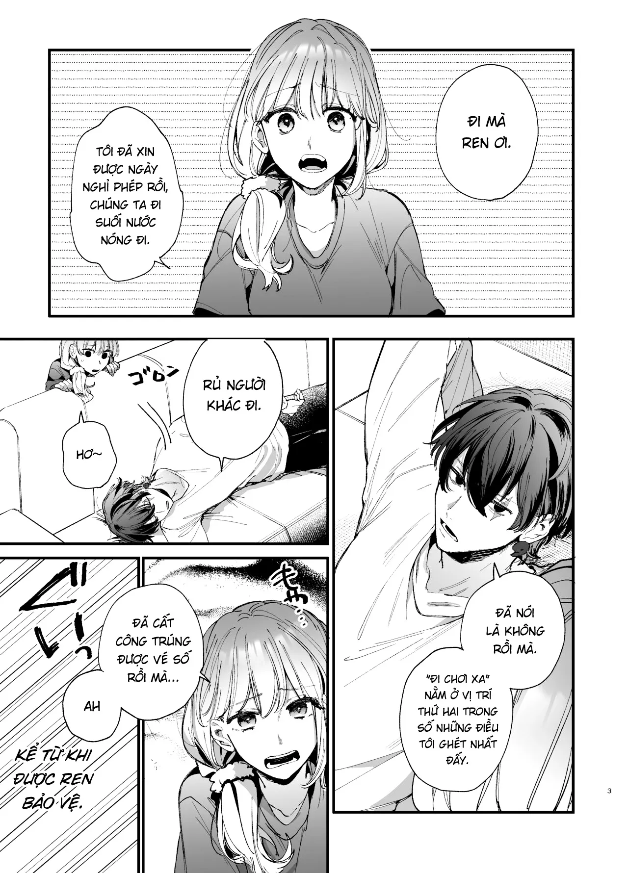 HentaiVN.net - Ảnh 4 - Saikyou Himokuzu haraiya Ren-kun ni Dakitsubusareru made 2 - Chap 1