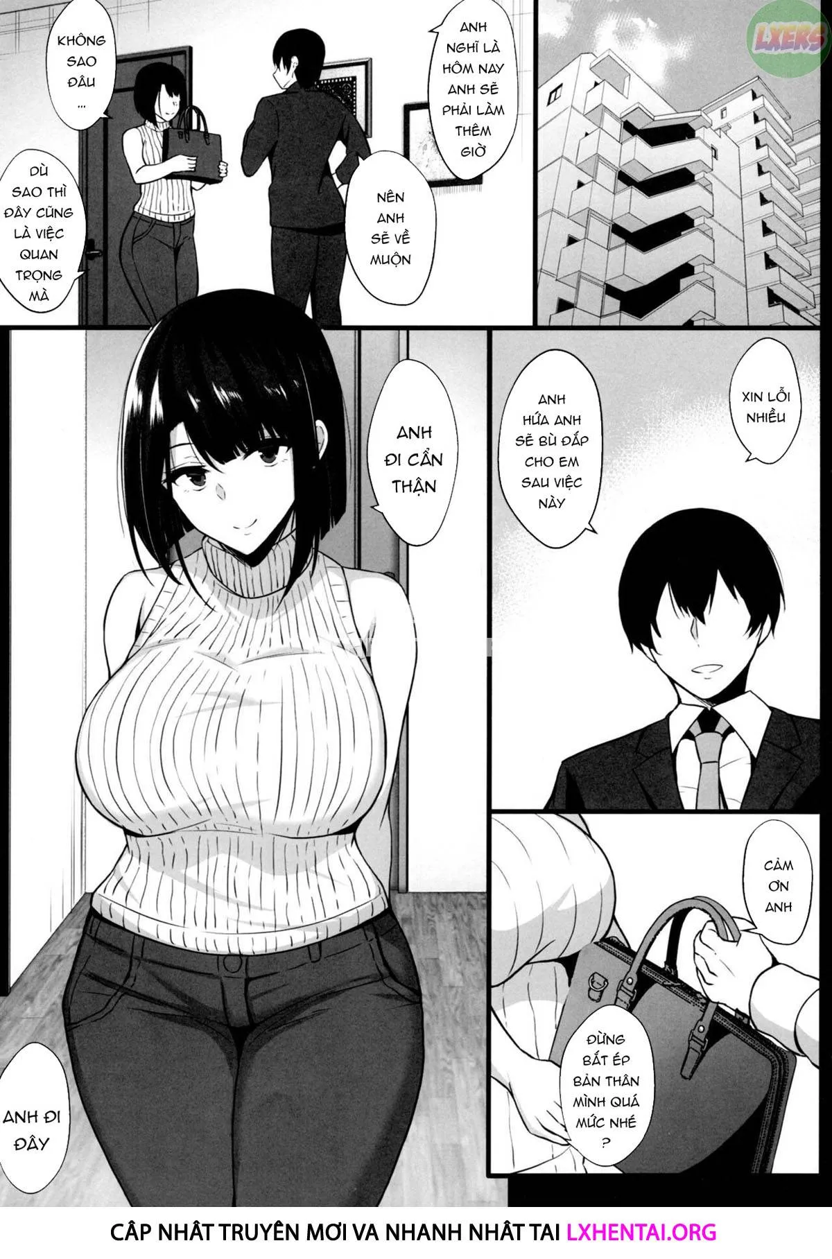 HentaiVN.net - Ảnh 6 - This Wife Cheats On Her Husband In Order To Repay Her Debts [Shakkin Hensai no Tame ni Hitozuma ga Netorareru Ohanashi] - Oneshot