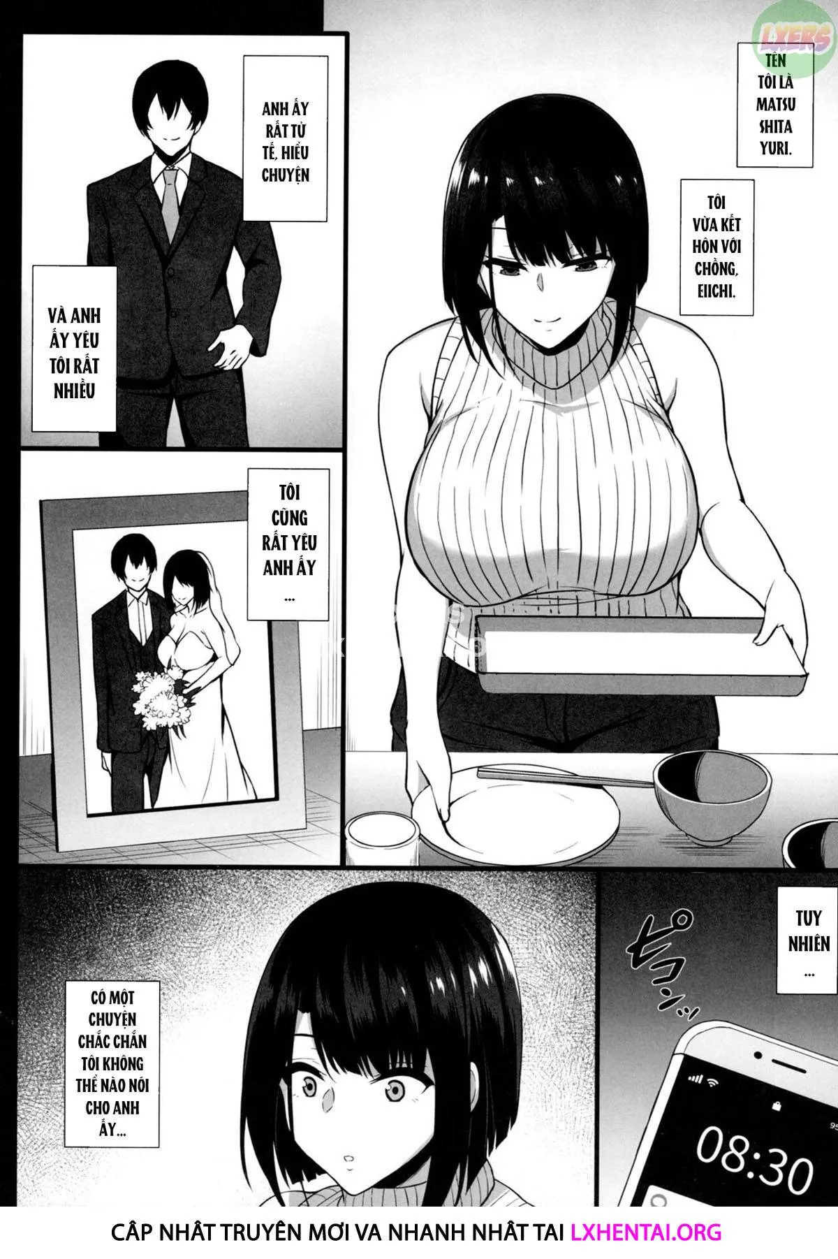 HentaiVN.net - Ảnh 7 - This Wife Cheats On Her Husband In Order To Repay Her Debts [Shakkin Hensai no Tame ni Hitozuma ga Netorareru Ohanashi] - Oneshot