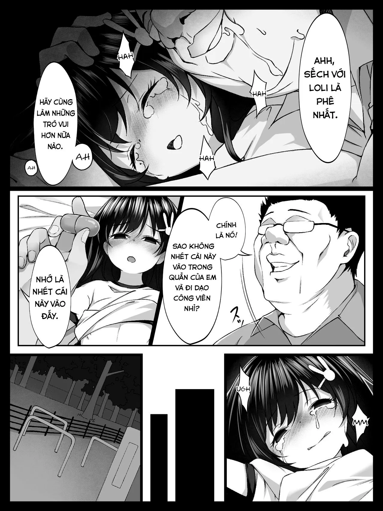 HentaiVN.net - Ảnh 25 - Tiếng khóc tuyệt vọng của bé loli [Bishoujo no Namida wa Karehatete ; When A Pretty Girl's Tears Dry Up] - Oneshot