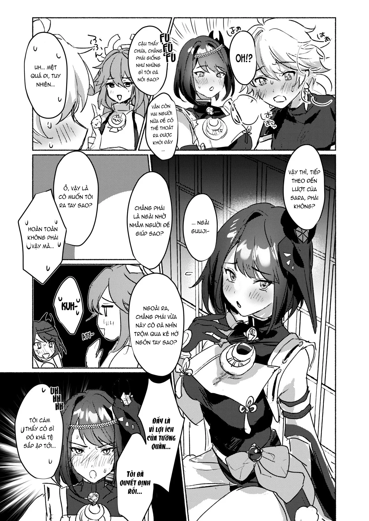 HentaiVN.net - Ảnh 9 - *** Nhau Với Gái Inazuma Hoặc Chết! [Inazuma Triumvirates and the F**k or Die Domain, 稲妻御三家と〇〇〇しないと出られない秘境] - 1shot