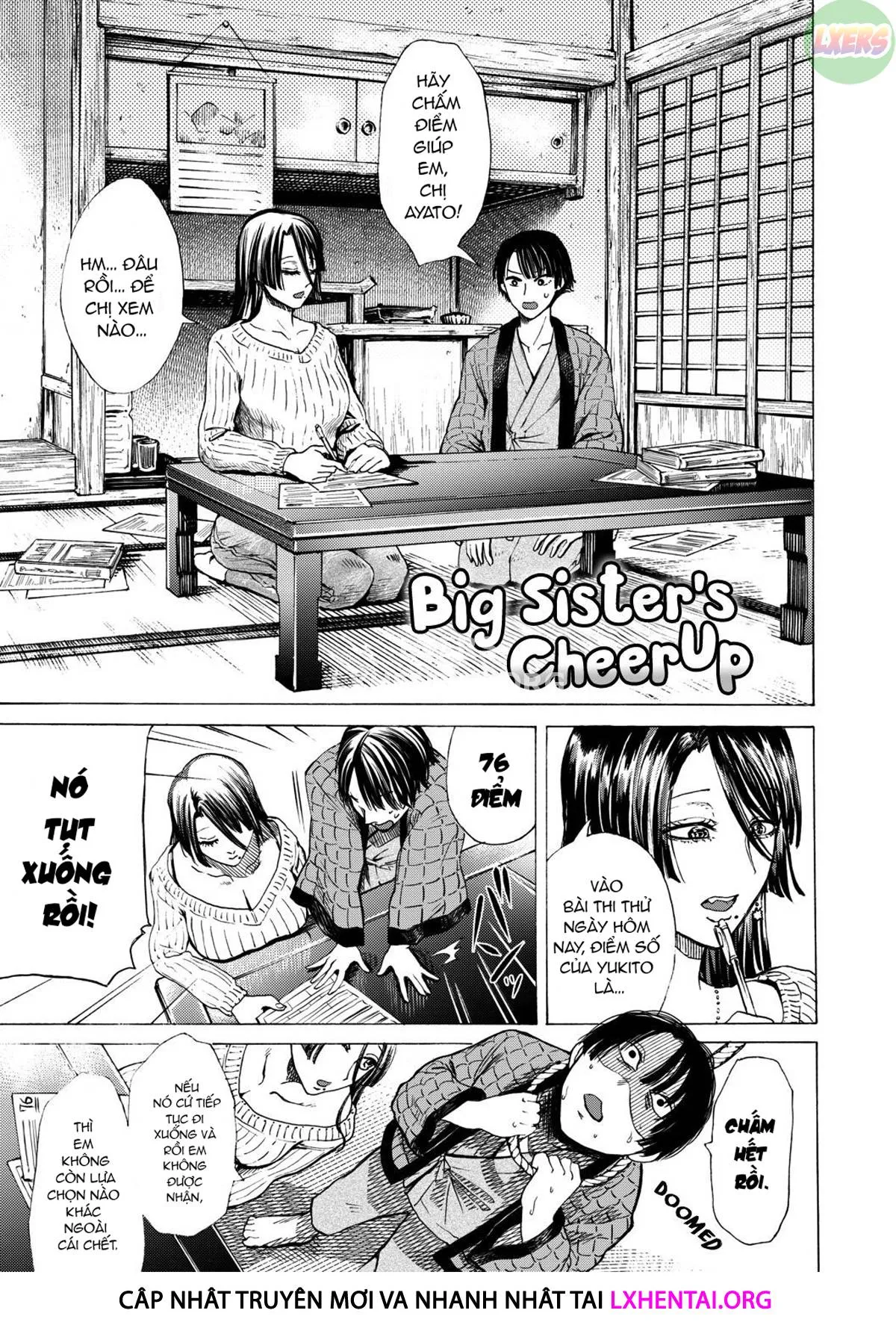 HentaiVN.net - Ảnh 11 - The Intimate Sister Hole And Brother Rod ~Good Boy If You Cum♥~ [Mijika Na Ana To Sao ~Shasei Shitara Iiko Iiko~] - Chap 1