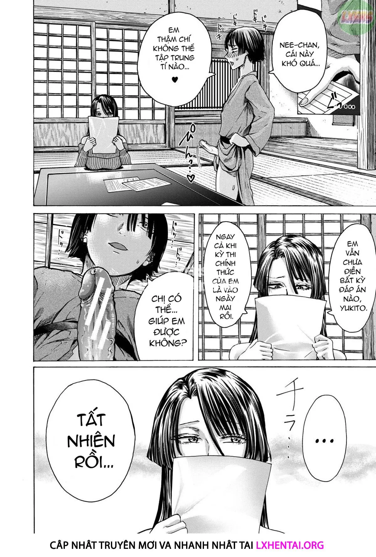 HentaiVN.net - Ảnh 16 - The Intimate Sister Hole And Brother Rod ~Good Boy If You Cum♥~ [Mijika Na Ana To Sao ~Shasei Shitara Iiko Iiko~] - Chap 1