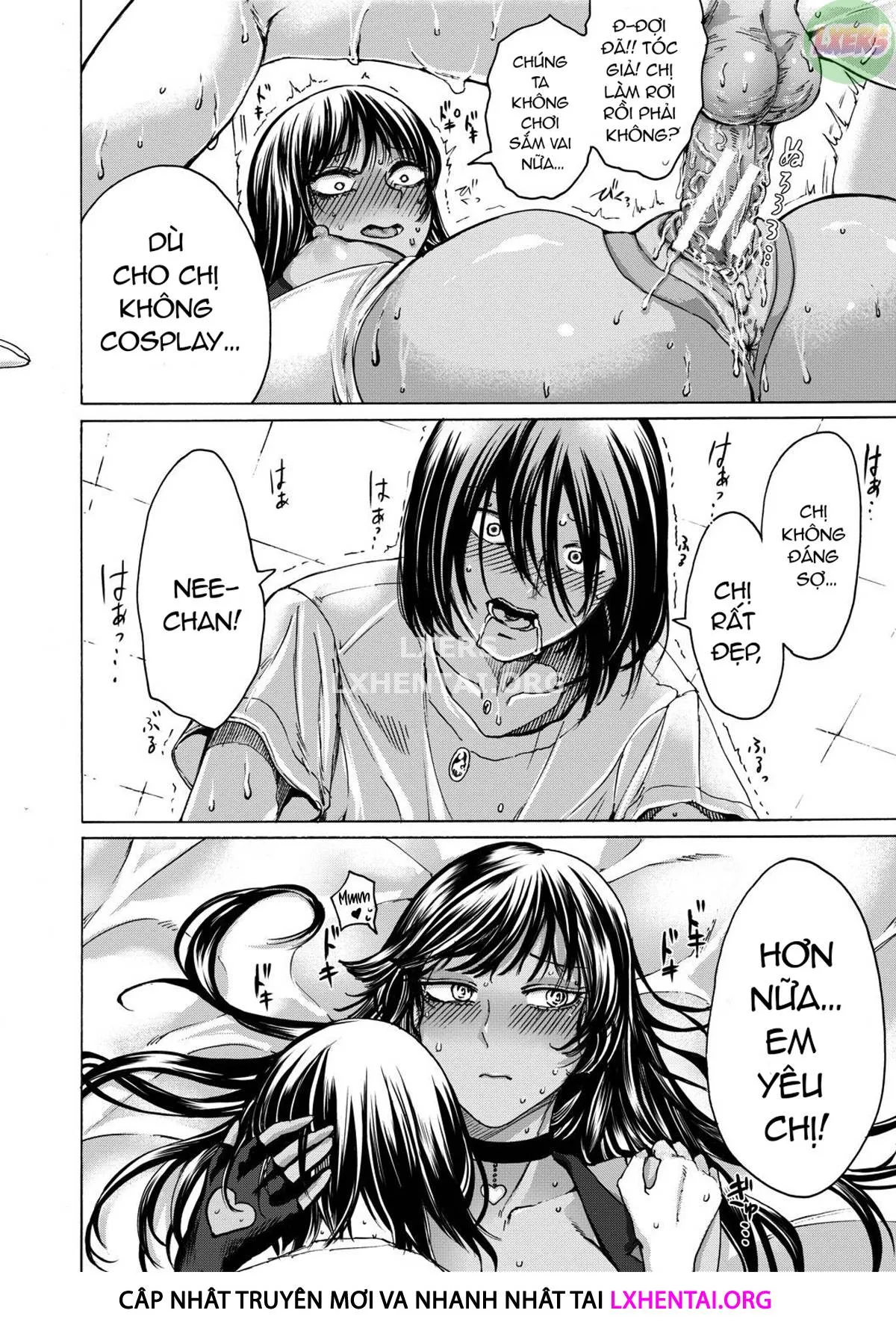 HentaiVN.net - Ảnh 28 - The Intimate Sister Hole And Brother Rod ~Good Boy If You Cum♥~ [Mijika Na Ana To Sao ~Shasei Shitara Iiko Iiko~] - Chap 3