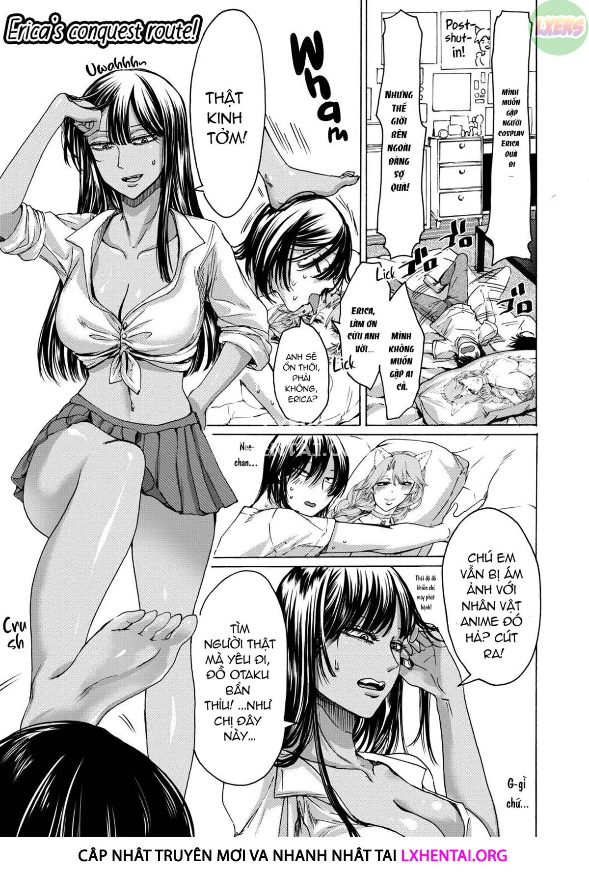 HentaiVN.net - Ảnh 5 - The Intimate Sister Hole And Brother Rod ~Good Boy If You Cum♥~ [Mijika Na Ana To Sao ~Shasei Shitara Iiko Iiko~] - Chap 3