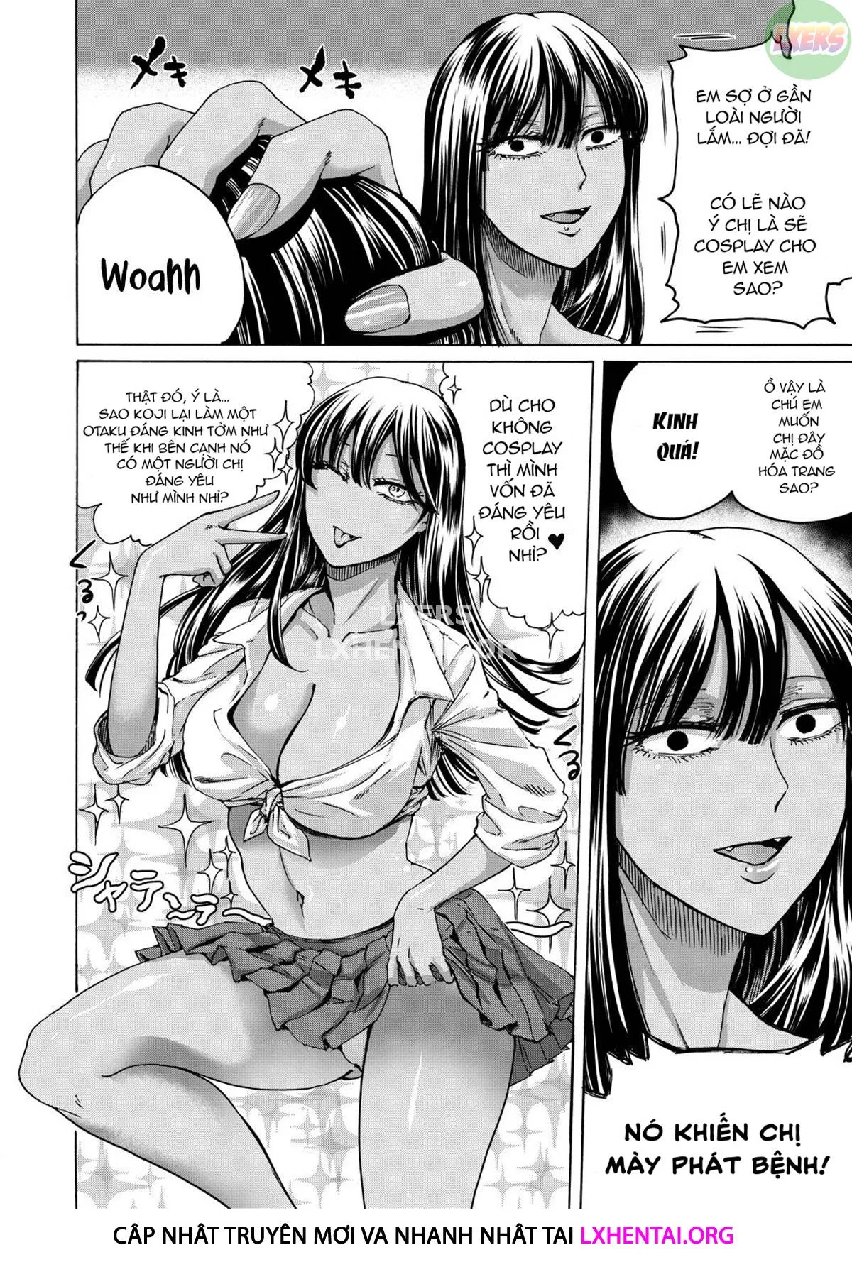 HentaiVN.net - Ảnh 6 - The Intimate Sister Hole And Brother Rod ~Good Boy If You Cum♥~ [Mijika Na Ana To Sao ~Shasei Shitara Iiko Iiko~] - Chap 3