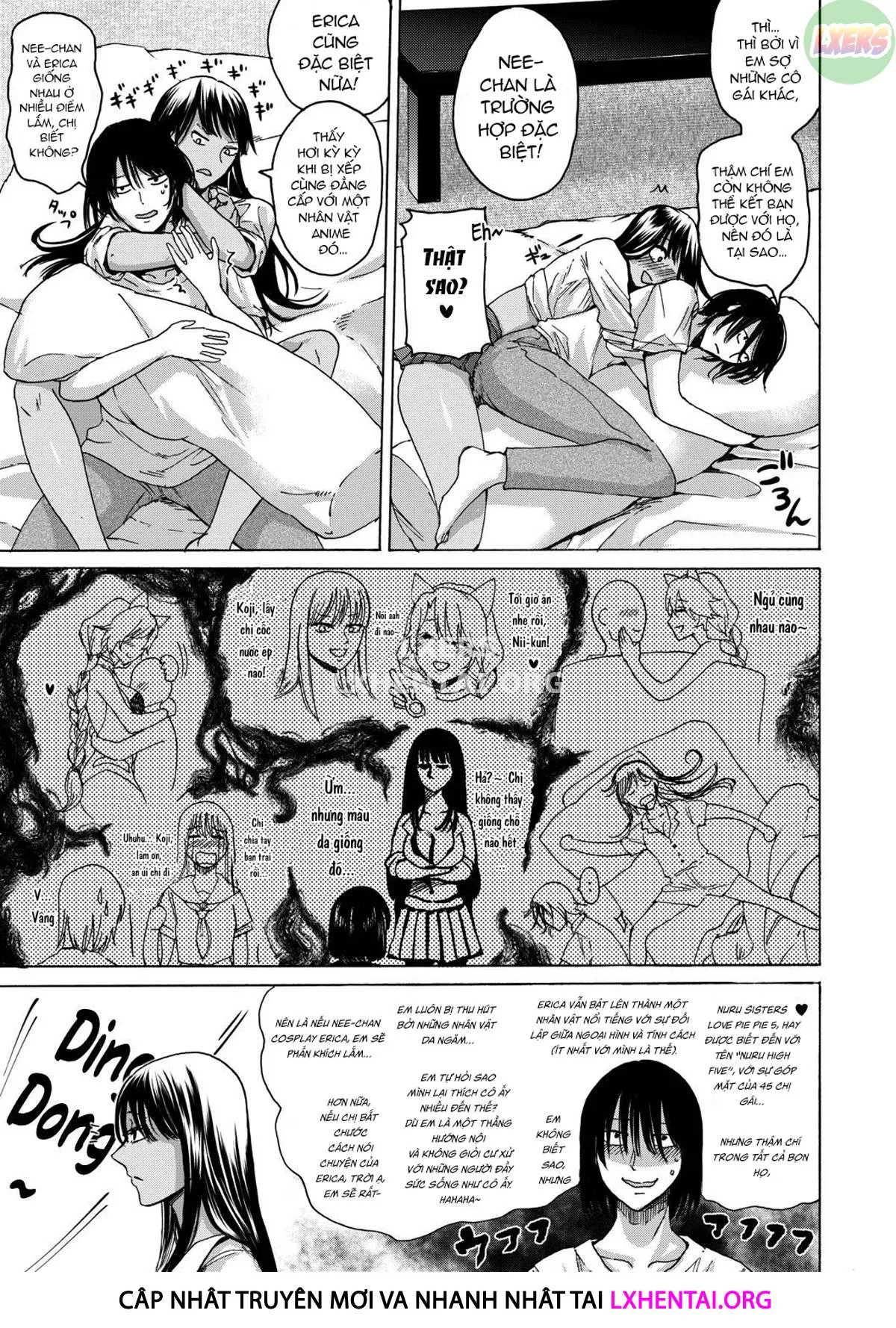 HentaiVN.net - Ảnh 7 - The Intimate Sister Hole And Brother Rod ~Good Boy If You Cum♥~ [Mijika Na Ana To Sao ~Shasei Shitara Iiko Iiko~] - Chap 3
