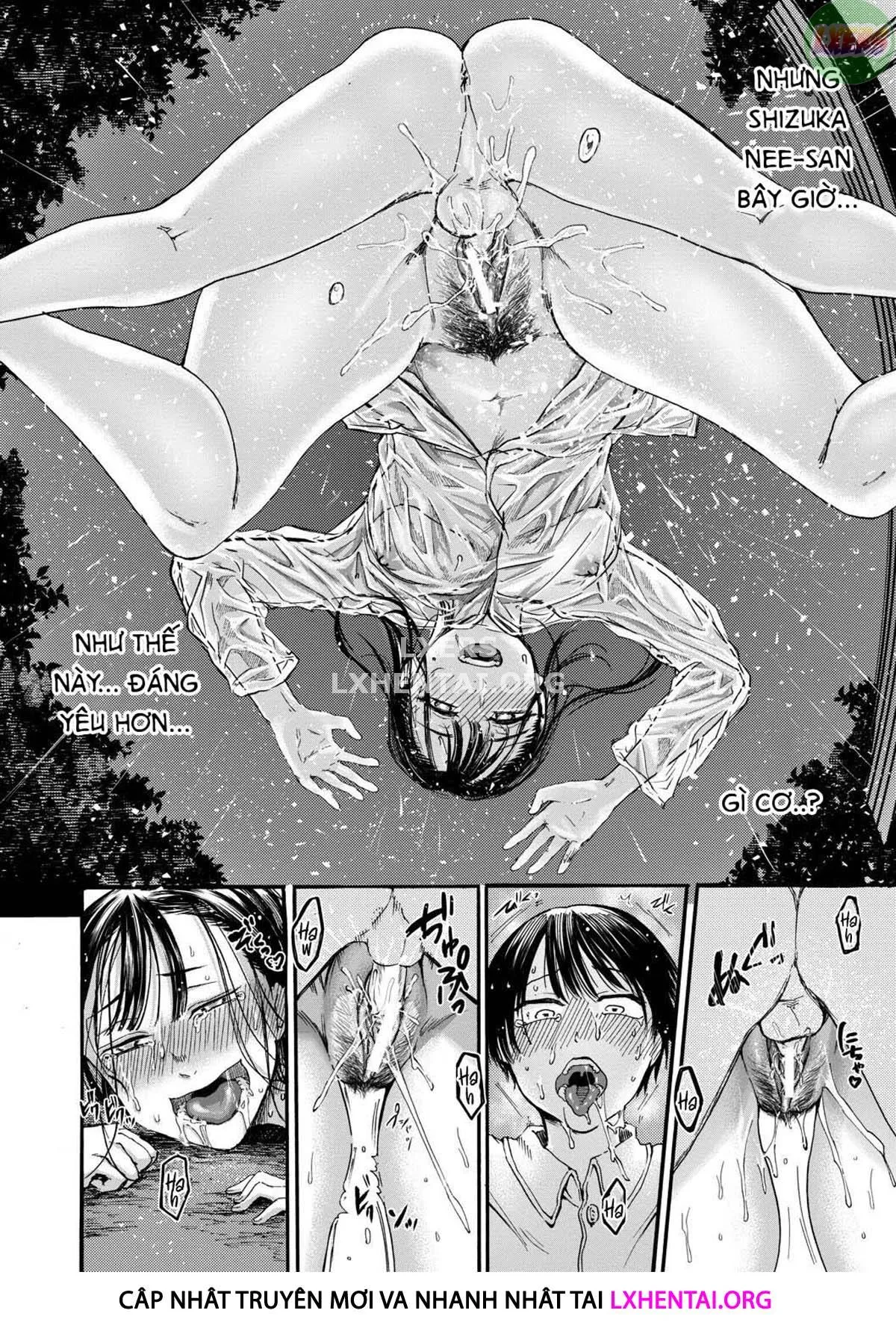 HentaiVN.net - Ảnh 24 - The Intimate Sister Hole And Brother Rod ~Good Boy If You Cum♥~ [Mijika Na Ana To Sao ~Shasei Shitara Iiko Iiko~] - Chap 4