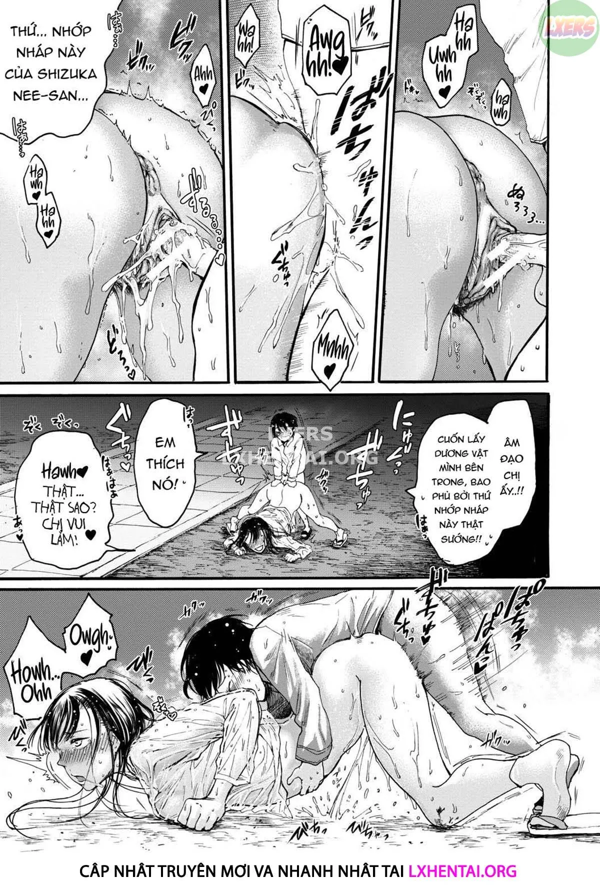 HentaiVN.net - Ảnh 25 - The Intimate Sister Hole And Brother Rod ~Good Boy If You Cum♥~ [Mijika Na Ana To Sao ~Shasei Shitara Iiko Iiko~] - Chap 4
