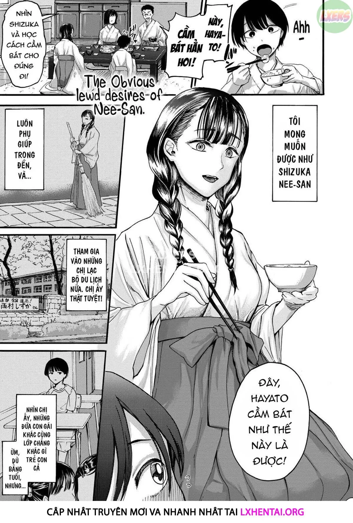 HentaiVN.net - Ảnh 5 - The Intimate Sister Hole And Brother Rod ~Good Boy If You Cum♥~ [Mijika Na Ana To Sao ~Shasei Shitara Iiko Iiko~] - Chap 4