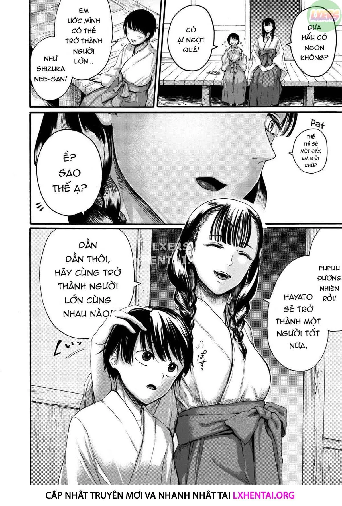 HentaiVN.net - Ảnh 8 - The Intimate Sister Hole And Brother Rod ~Good Boy If You Cum♥~ [Mijika Na Ana To Sao ~Shasei Shitara Iiko Iiko~] - Chap 4