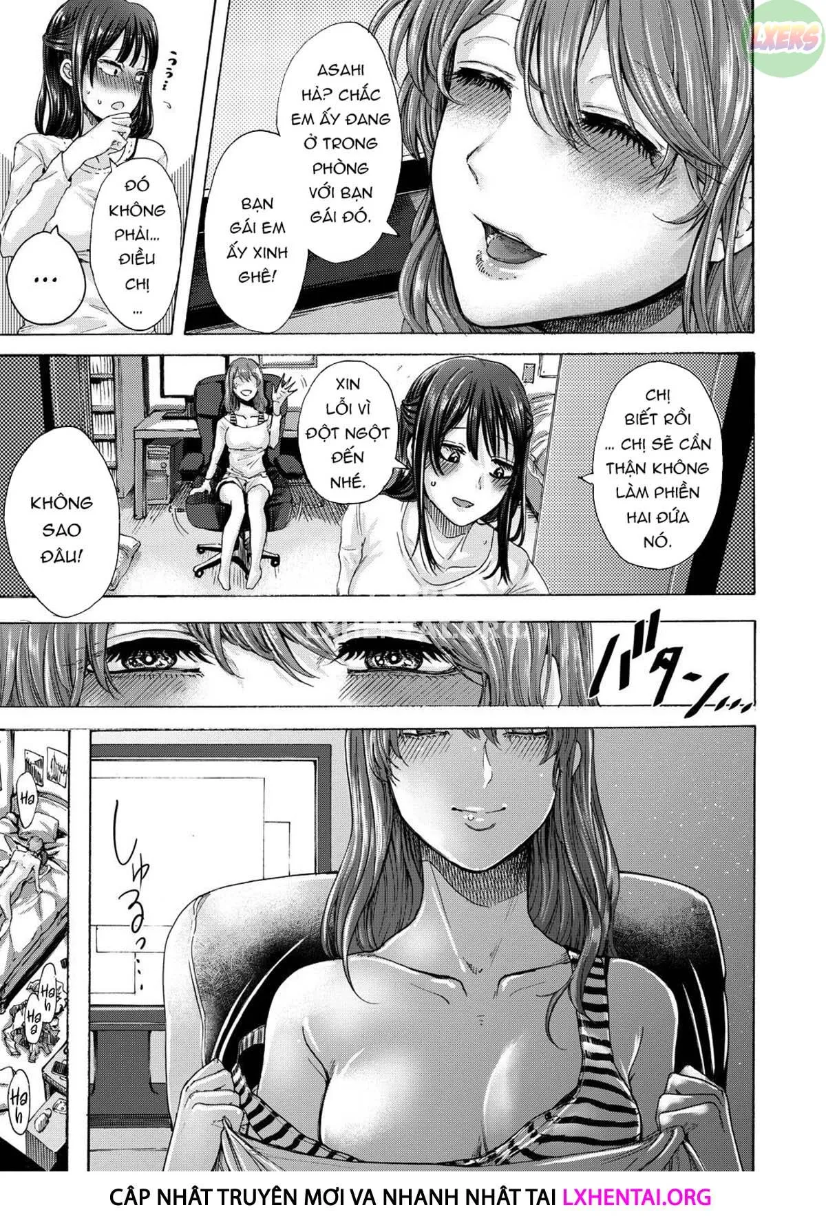 HentaiVN.net - Ảnh 11 - The Intimate Sister Hole And Brother Rod ~Good Boy If You Cum♥~ [Mijika Na Ana To Sao ~Shasei Shitara Iiko Iiko~] - Chap 5