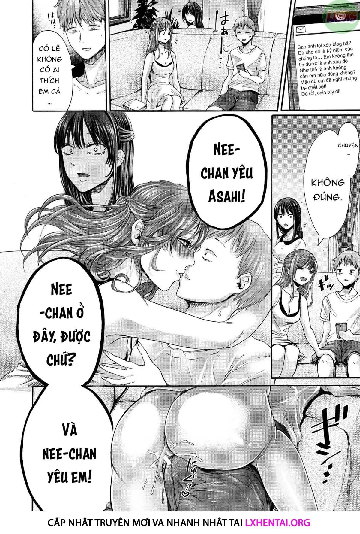 HentaiVN.net - Ảnh 18 - The Intimate Sister Hole And Brother Rod ~Good Boy If You Cum♥~ [Mijika Na Ana To Sao ~Shasei Shitara Iiko Iiko~] - Chap 5