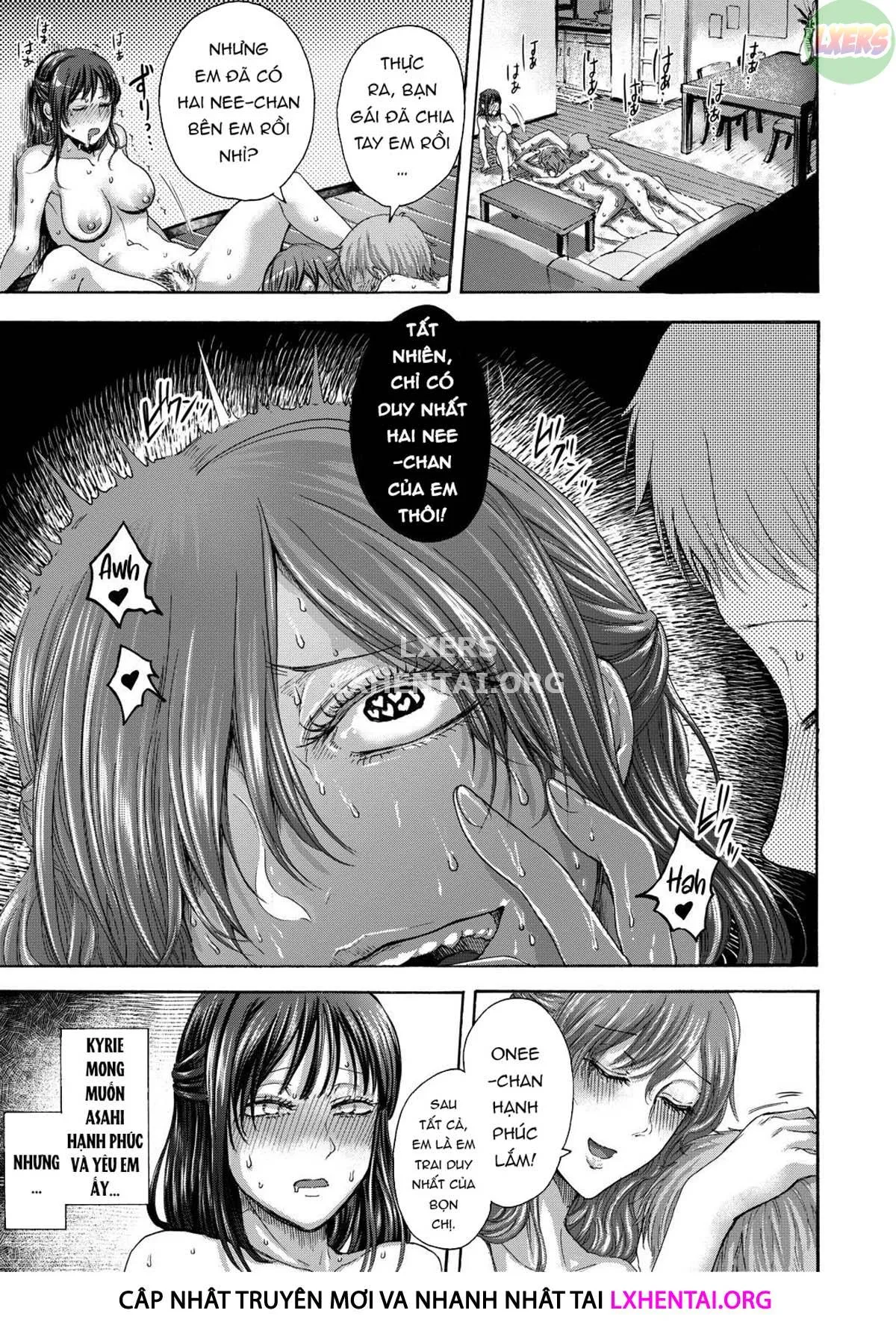 HentaiVN.net - Ảnh 35 - The Intimate Sister Hole And Brother Rod ~Good Boy If You Cum♥~ [Mijika Na Ana To Sao ~Shasei Shitara Iiko Iiko~] - Chap 5