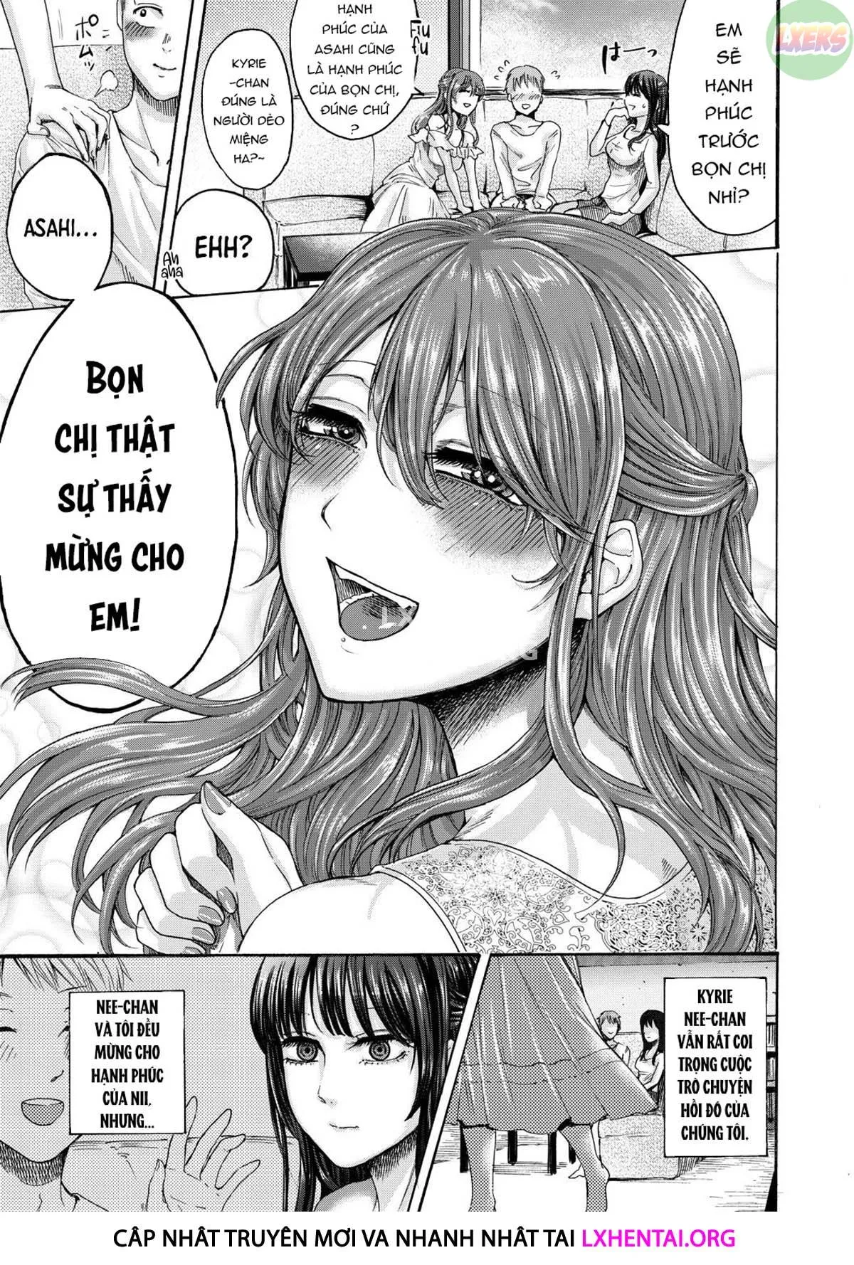 HentaiVN.net - Ảnh 7 - The Intimate Sister Hole And Brother Rod ~Good Boy If You Cum♥~ [Mijika Na Ana To Sao ~Shasei Shitara Iiko Iiko~] - Chap 5