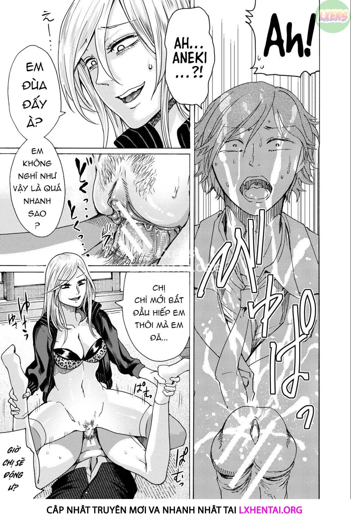 HentaiVN.net - Ảnh 15 - The Intimate Sister Hole And Brother Rod ~Good Boy If You Cum♥~ [Mijika Na Ana To Sao ~Shasei Shitara Iiko Iiko~] - Chap 6
