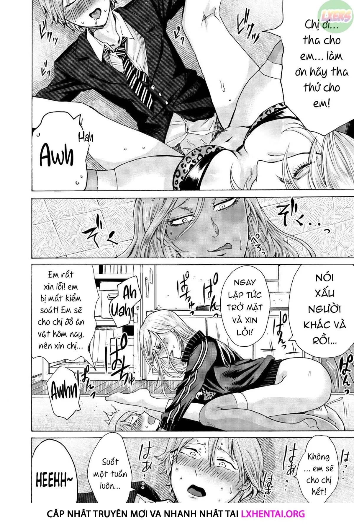 HentaiVN.net - Ảnh 16 - The Intimate Sister Hole And Brother Rod ~Good Boy If You Cum♥~ [Mijika Na Ana To Sao ~Shasei Shitara Iiko Iiko~] - Chap 6
