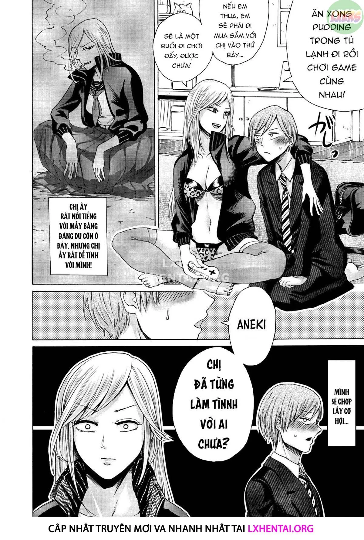 HentaiVN.net - Ảnh 6 - The Intimate Sister Hole And Brother Rod ~Good Boy If You Cum♥~ [Mijika Na Ana To Sao ~Shasei Shitara Iiko Iiko~] - Chap 6