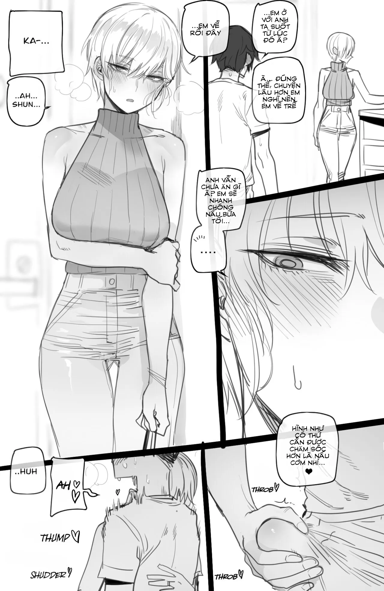 HentaiVN.net - Ảnh 12 - Môi giới vợ yêu. [09/2022 reward] - Oneshot.