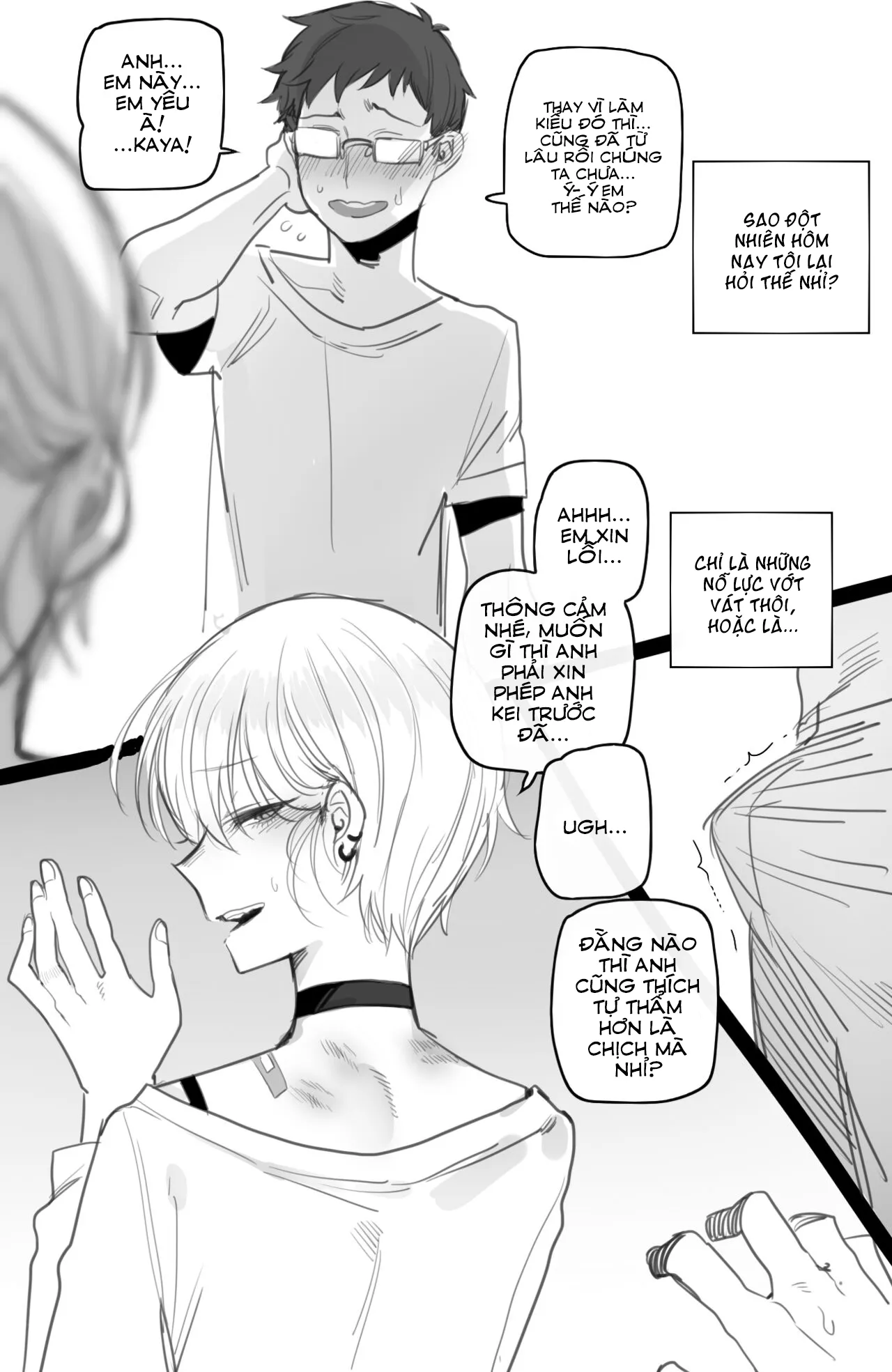 HentaiVN.net - Ảnh 23 - Môi giới vợ yêu. [09/2022 reward] - Oneshot.