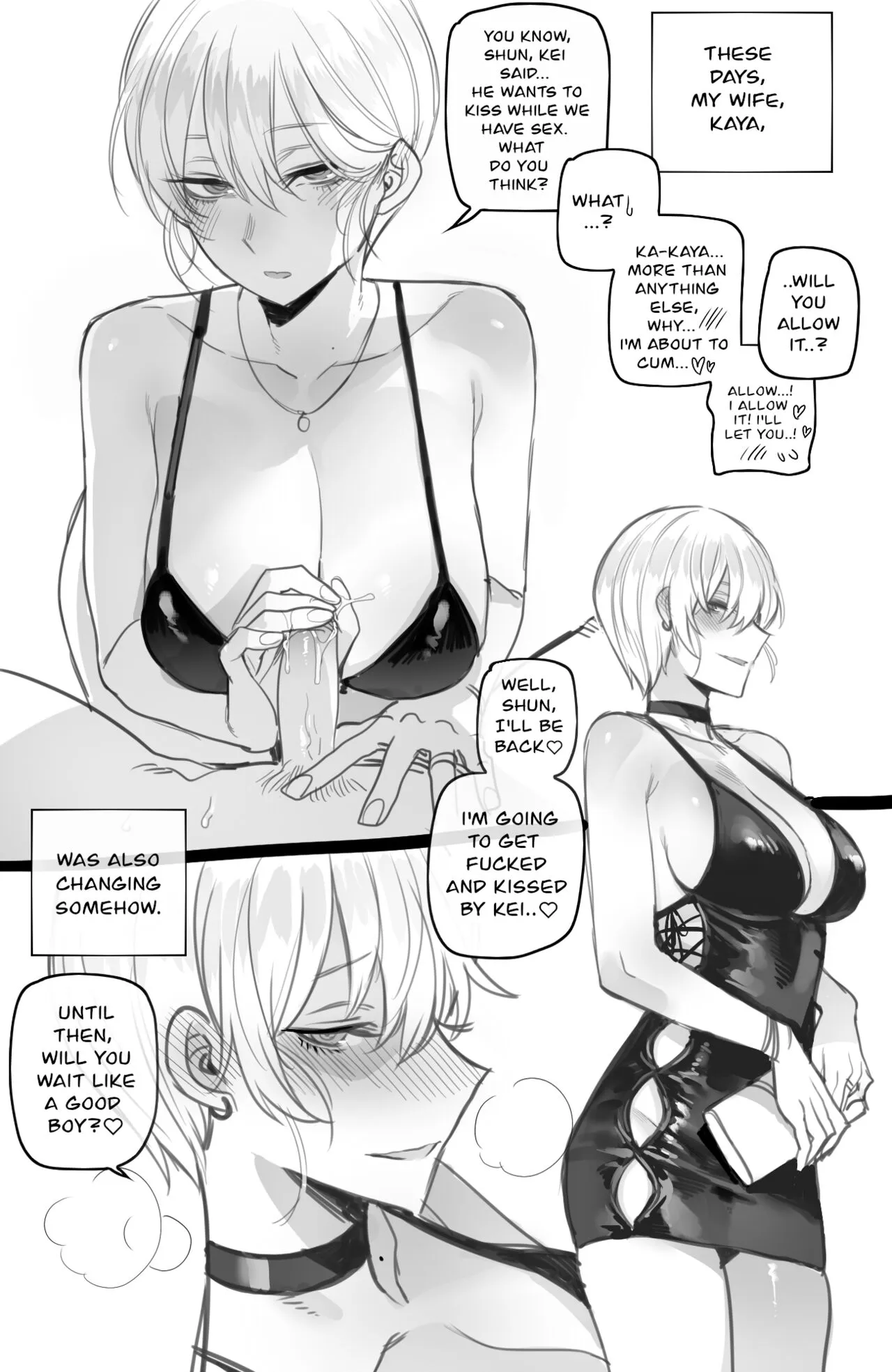 HentaiVN.net - Ảnh 25 - Môi giới vợ yêu. [09/2022 reward] - Oneshot.