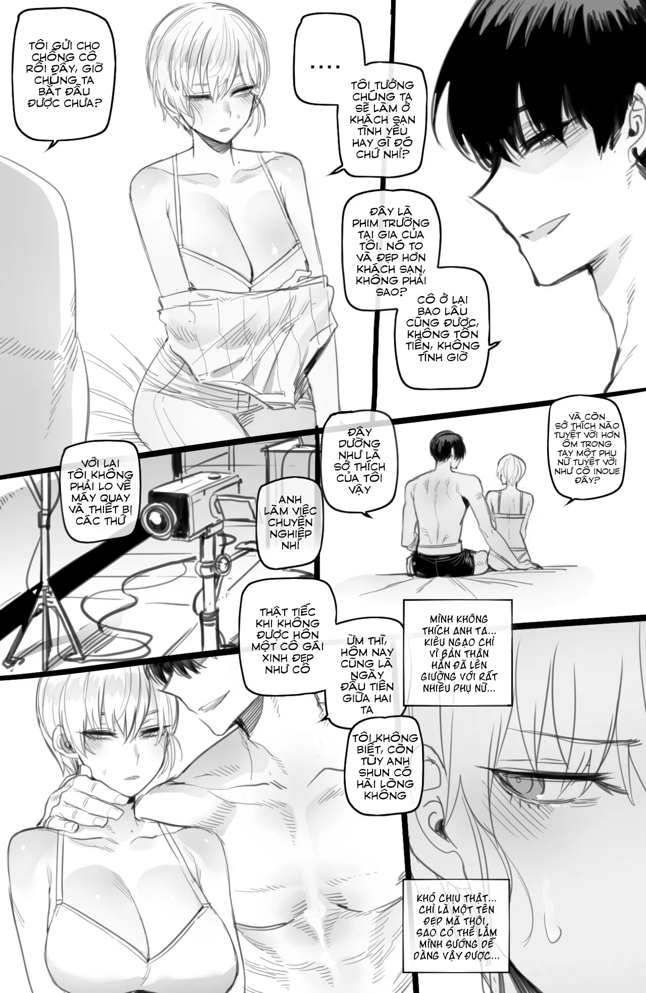 HentaiVN.net - Ảnh 8 - Môi giới vợ yêu. [09/2022 reward] - Oneshot.
