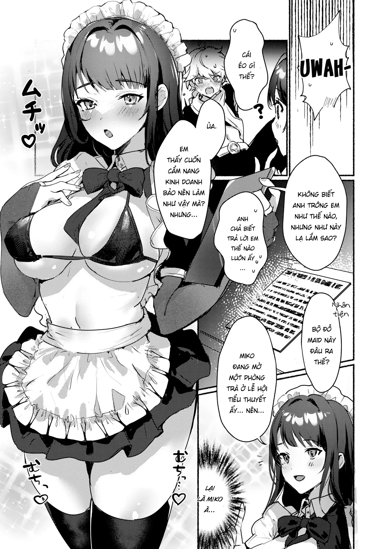 HentaiVN.net - Ảnh 6 - Quán trà hầu gái Inazuma [Inazuma Clumsy Maid Chaya ~Cosplay Sex With The Unusually Horny Maids~] - Oneshot nuột