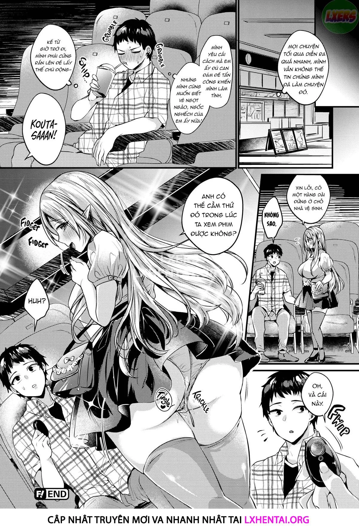 HentaiVN.net - Ảnh 27 - Ngất ngây ngọt ngào nóng bỏng - Chap 1 - An Exciting Date with My Elven Girlfriend