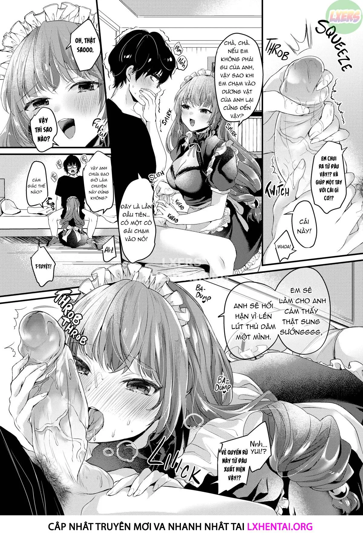 HentaiVN.net - Ảnh 10 - Ngất ngây ngọt ngào nóng bỏng - Chap 2 - The Tsundere Little Sister Maid Android Wants Attention