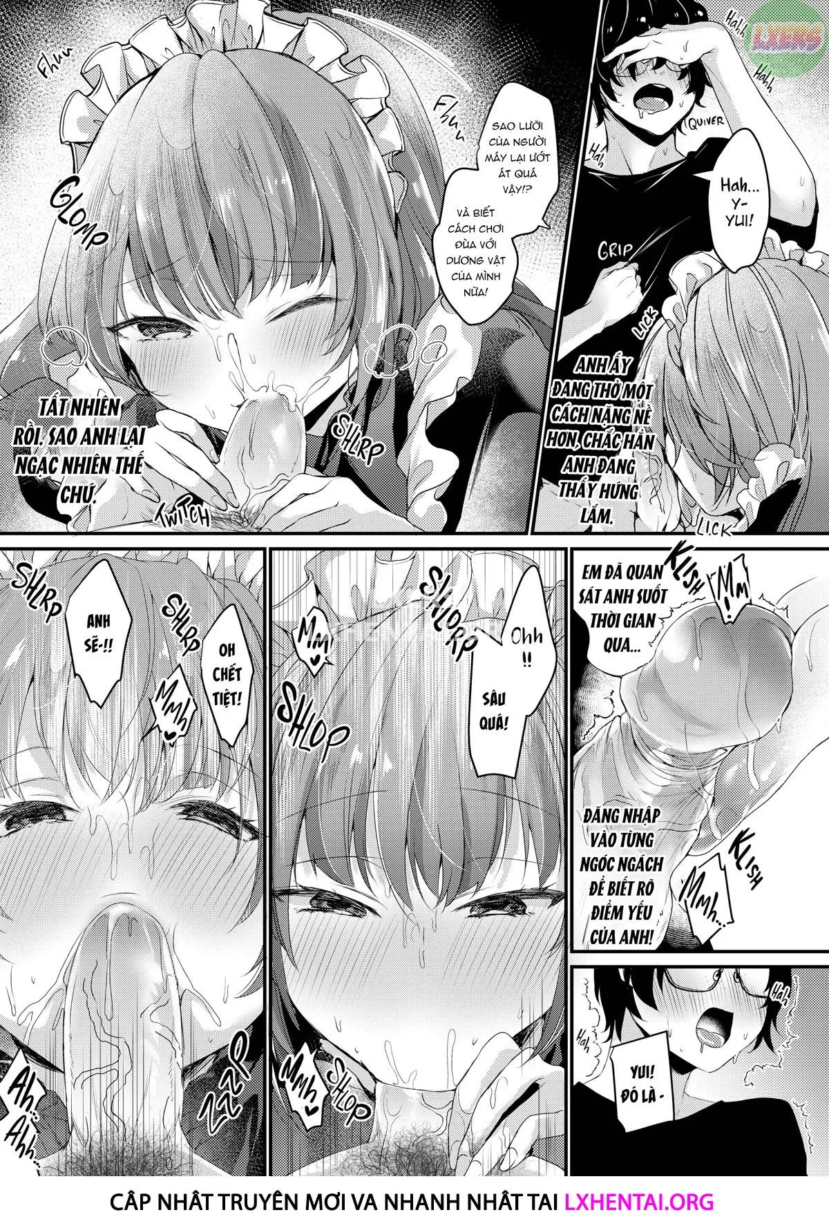 HentaiVN.net - Ảnh 11 - Ngất ngây ngọt ngào nóng bỏng - Chap 2 - The Tsundere Little Sister Maid Android Wants Attention