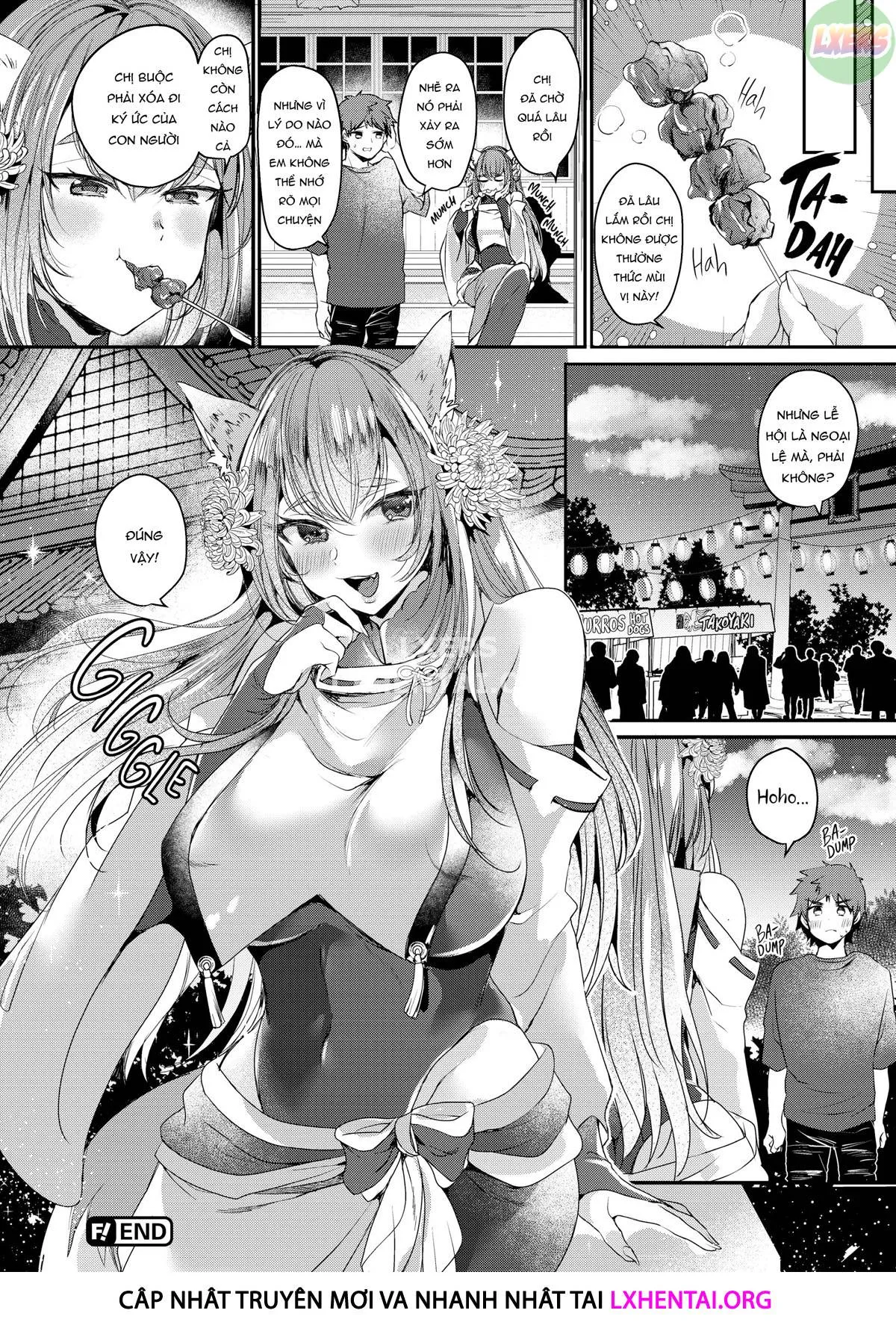 HentaiVN.net - Ảnh 24 - Ngất ngây ngọt ngào nóng bỏng - Chap 4 - Unforgettable Fall Festival