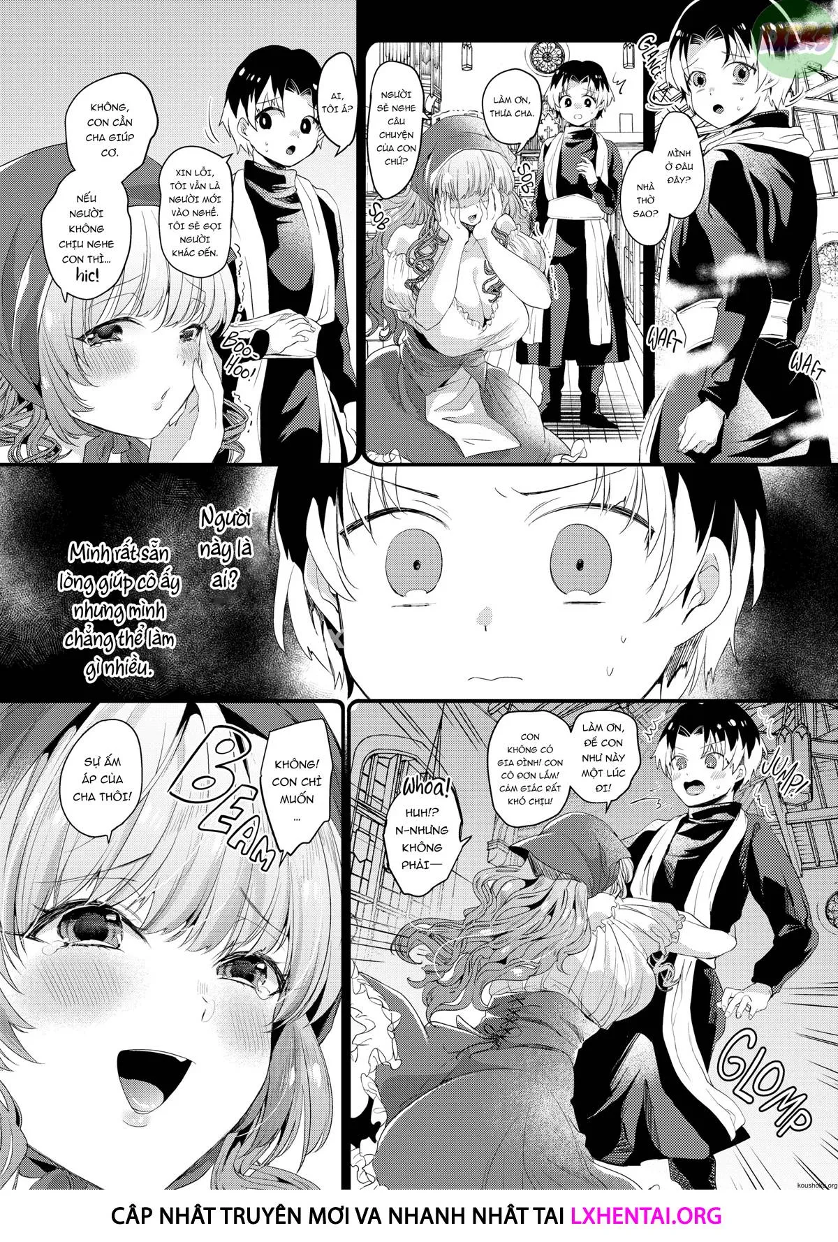 HentaiVN.net - Ảnh 6 - Ngất ngây ngọt ngào nóng bỏng - Chap 5 - Offertory☆Dreamer