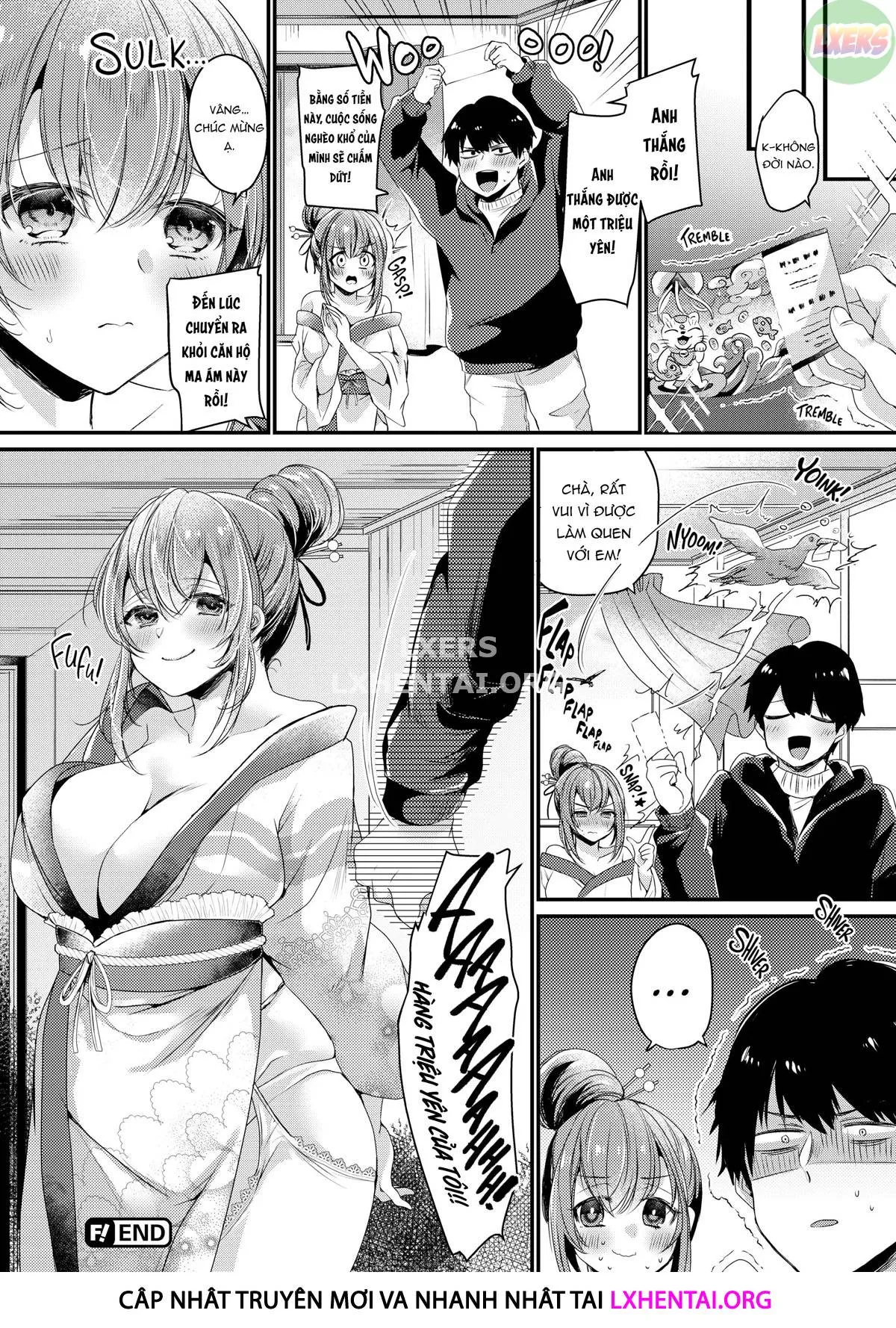 HentaiVN.net - Ảnh 24 - Ngất ngây ngọt ngào nóng bỏng - Chap 7 - A Haunting New Life