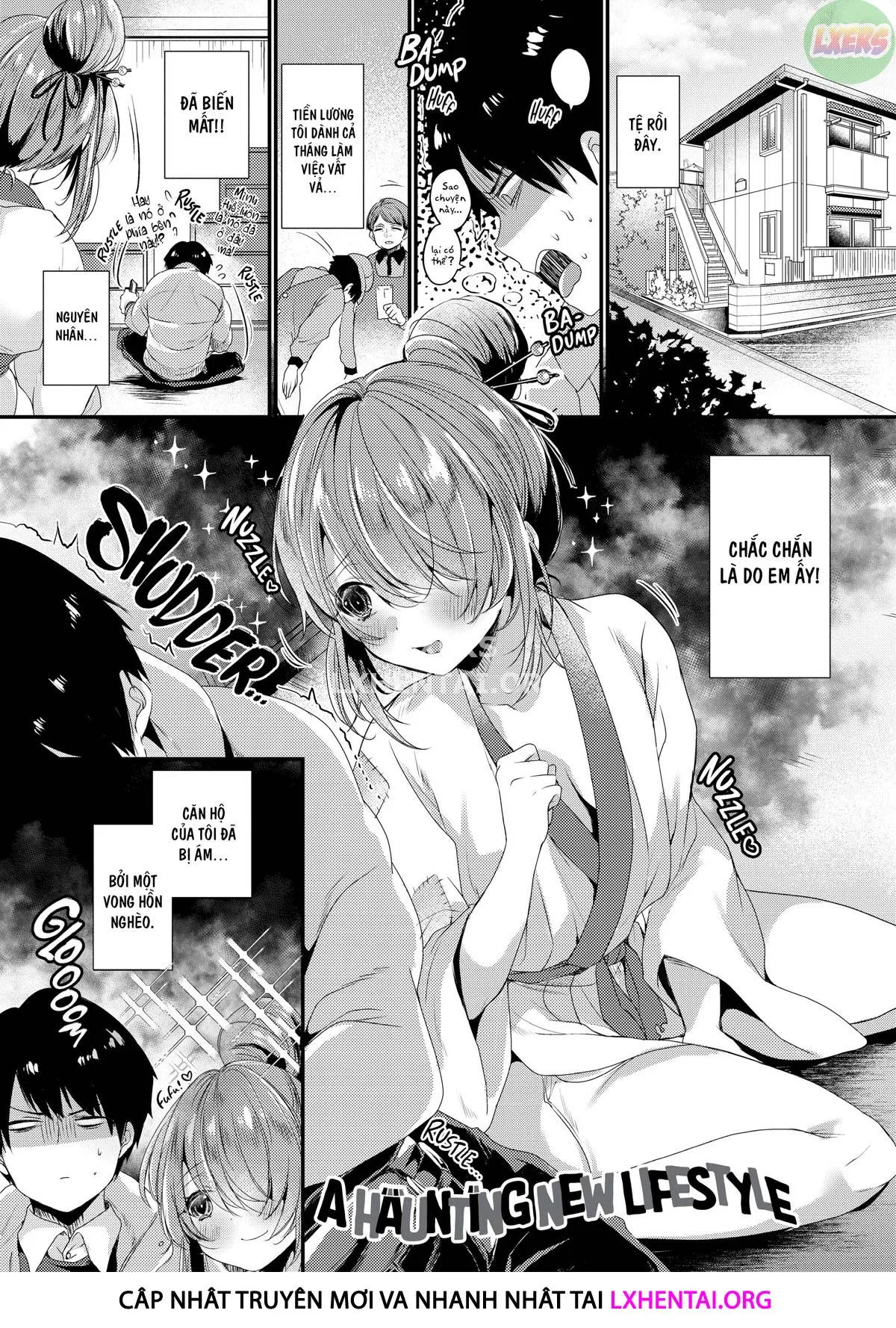HentaiVN.net - Ảnh 5 - Ngất ngây ngọt ngào nóng bỏng - Chap 7 - A Haunting New Life
