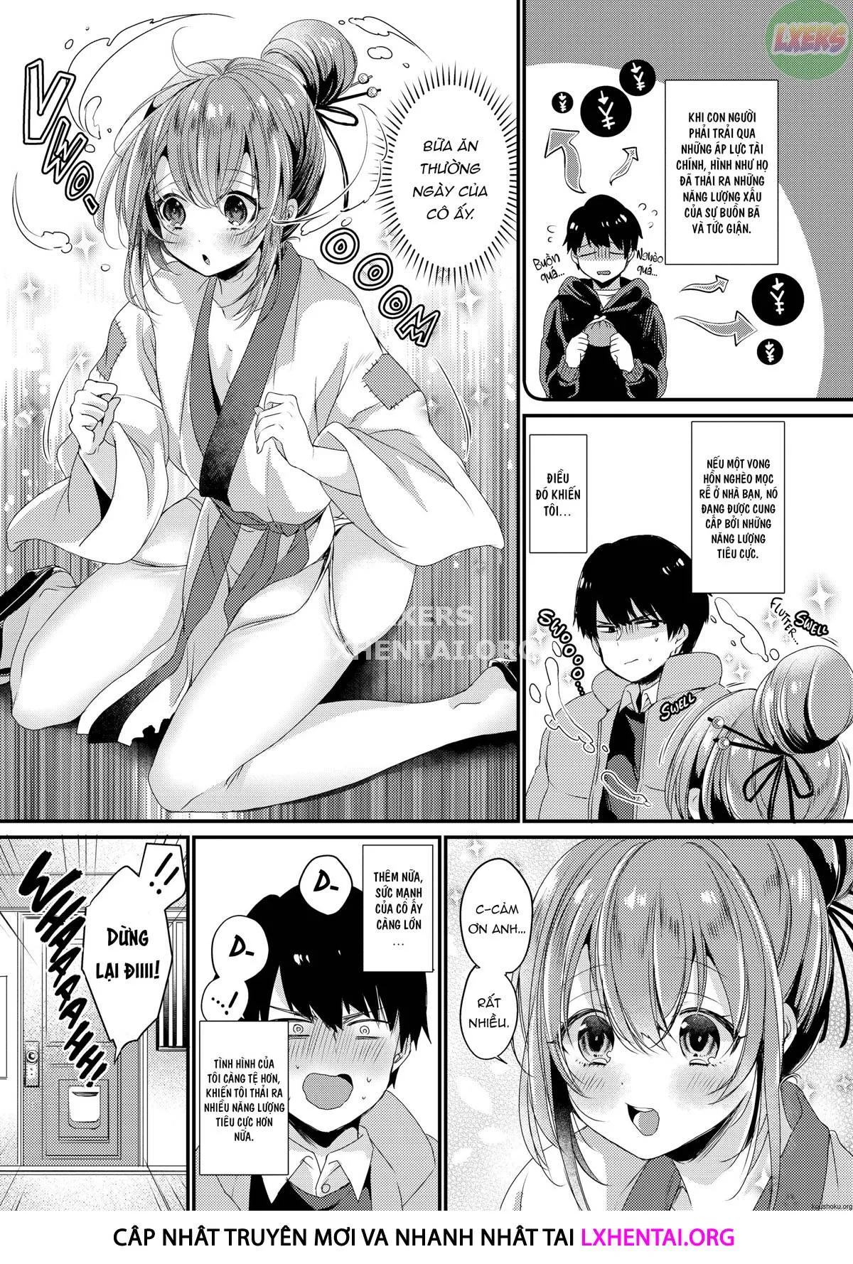HentaiVN.net - Ảnh 6 - Ngất ngây ngọt ngào nóng bỏng - Chap 7 - A Haunting New Life