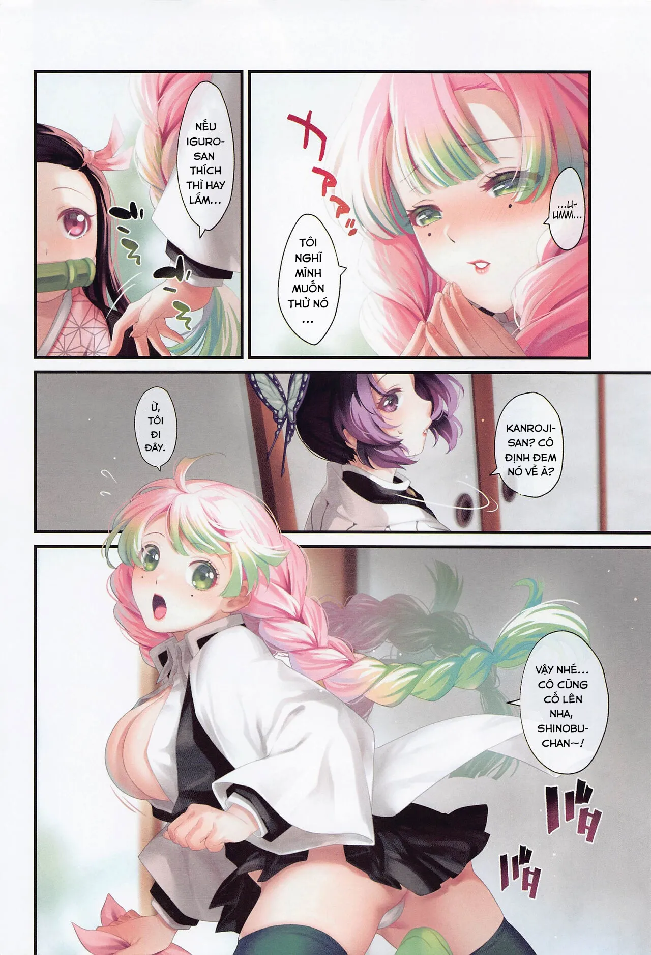 HentaiVN.net - Ảnh 6 - Sự quyến rũ của hoa. (Kimetsu no Yaiba) [Hana Sasou; The Flower's Seduction] - Oneshot
