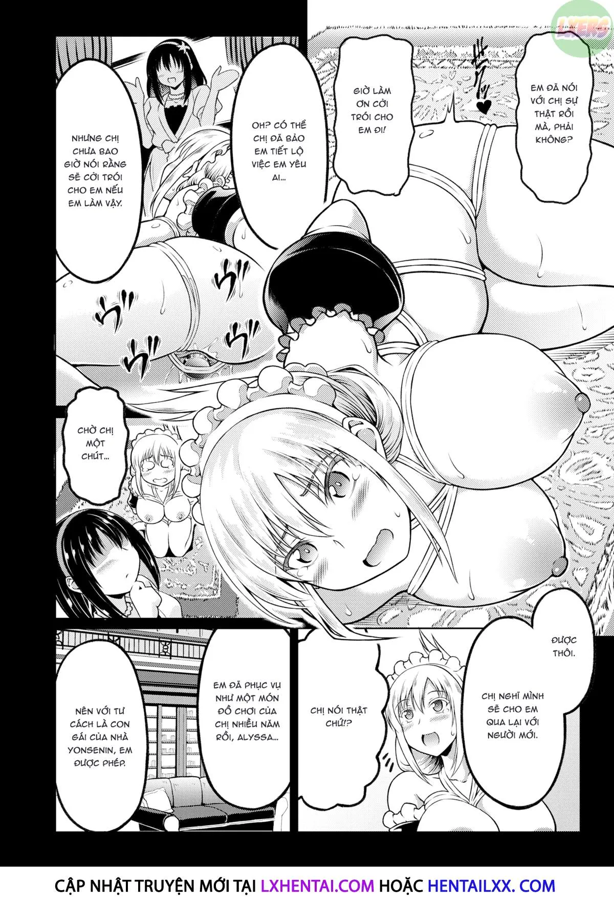 HentaiVN.net - Ảnh 5 - Cô Hầu Gái Yêu Đơn Phương - Oneshot