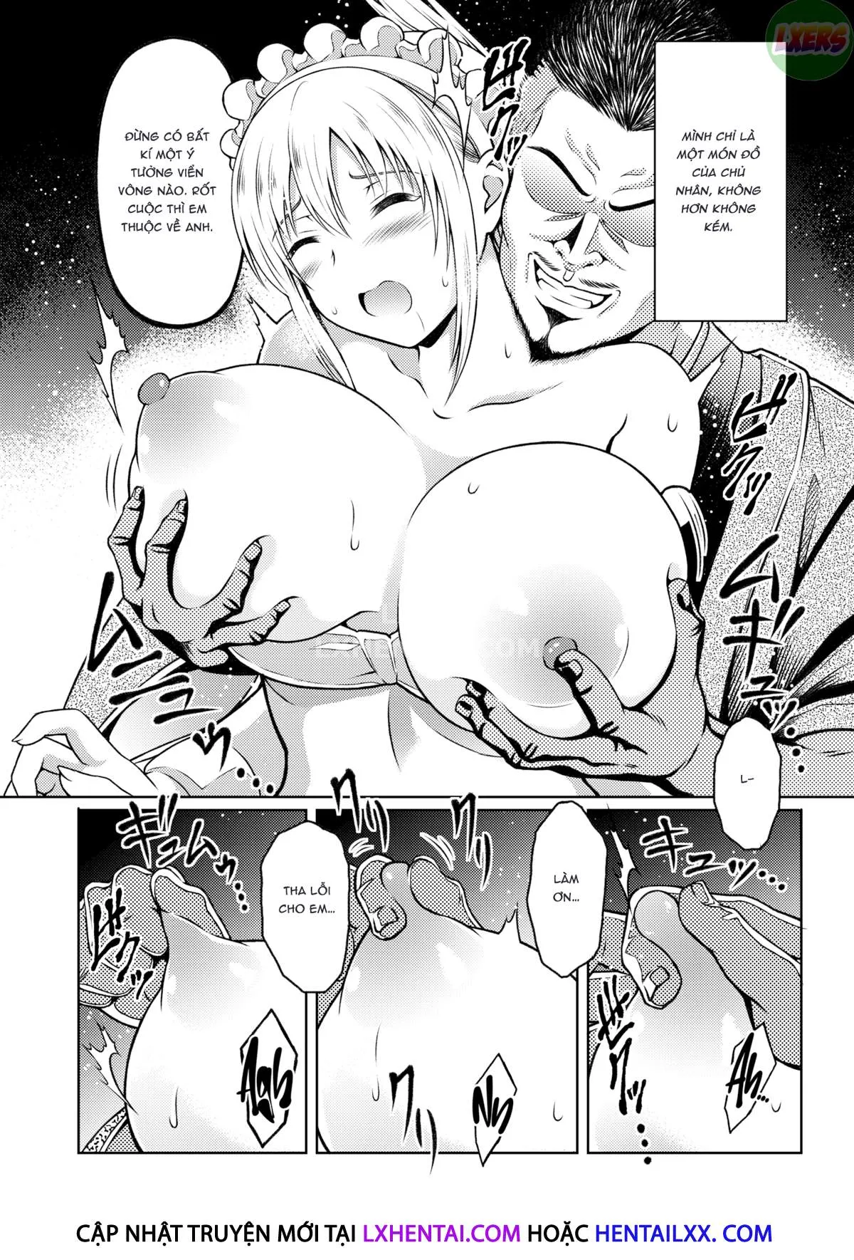 HentaiVN.net - Ảnh 9 - Cô Hầu Gái Yêu Đơn Phương - Oneshot