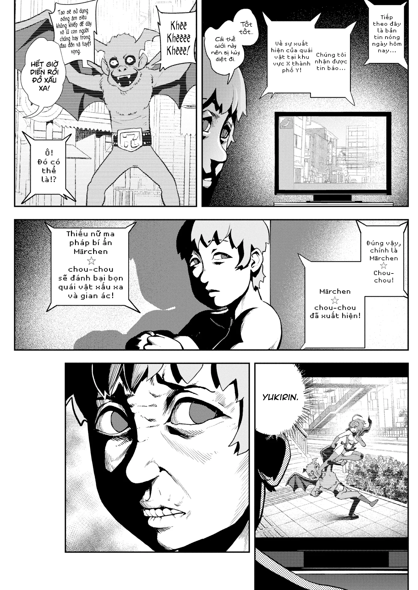 HentaiVN.net - Ảnh 8 - Thiếu nữ ma pháp Märchen Chou-Chou - Oneshot