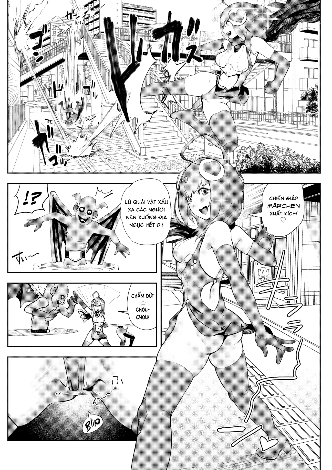 HentaiVN.net - Ảnh 9 - Thiếu nữ ma pháp Märchen Chou-Chou - Oneshot