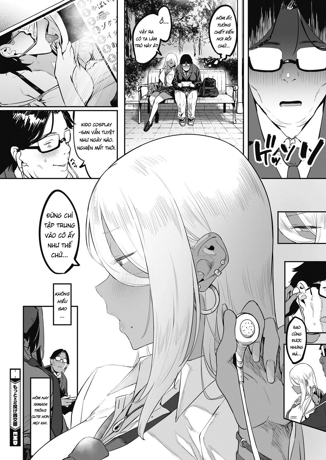 HentaiVN.net - Ảnh 31 - Nagesen Kousai [投げ銭￥交際] - Chap 3
