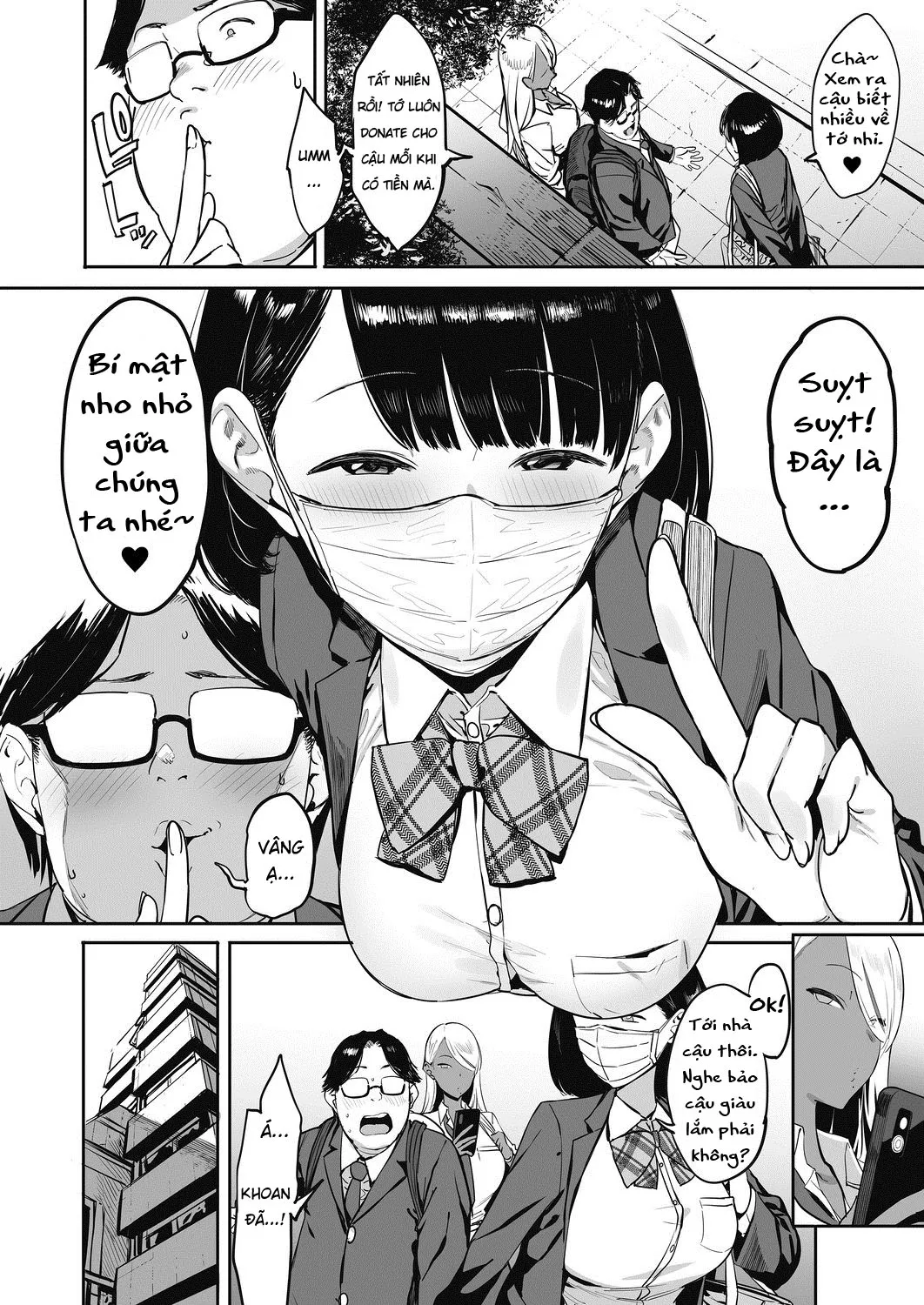 HentaiVN.net - Ảnh 7 - Nagesen Kousai [投げ銭￥交際] - Chap 3